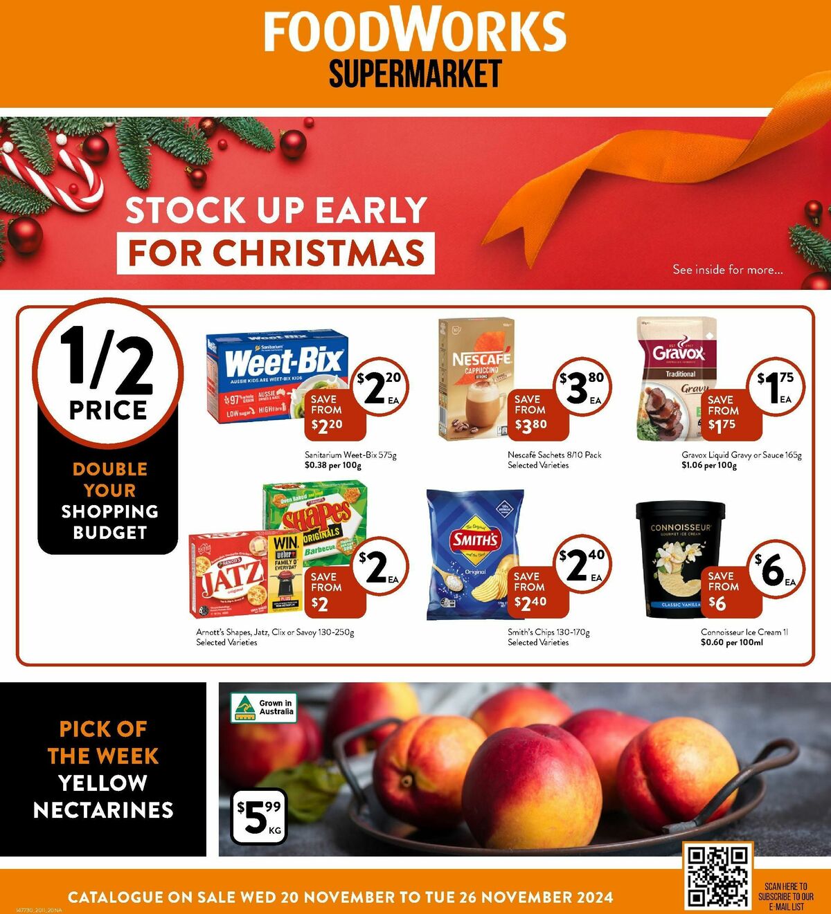 FoodWorks Supermarket Catalogues from 20 November