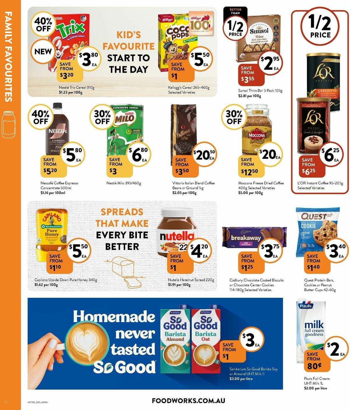 FoodWorks Supermarket Catalogues from 20 November