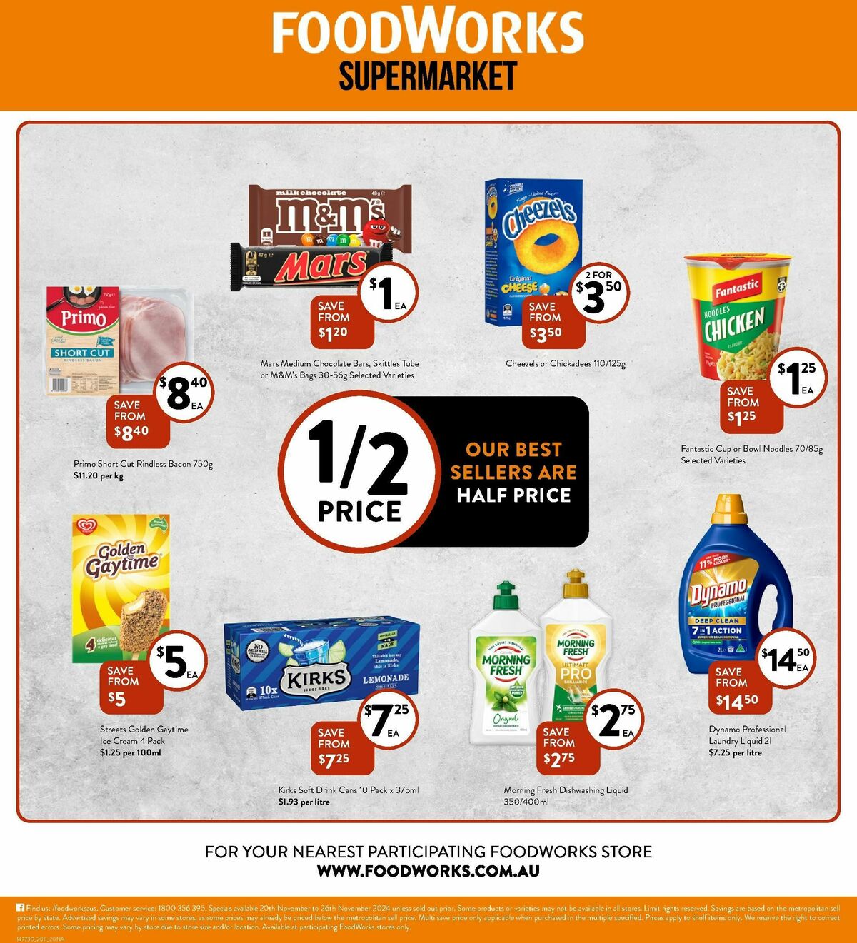 FoodWorks Supermarket Catalogues from 20 November