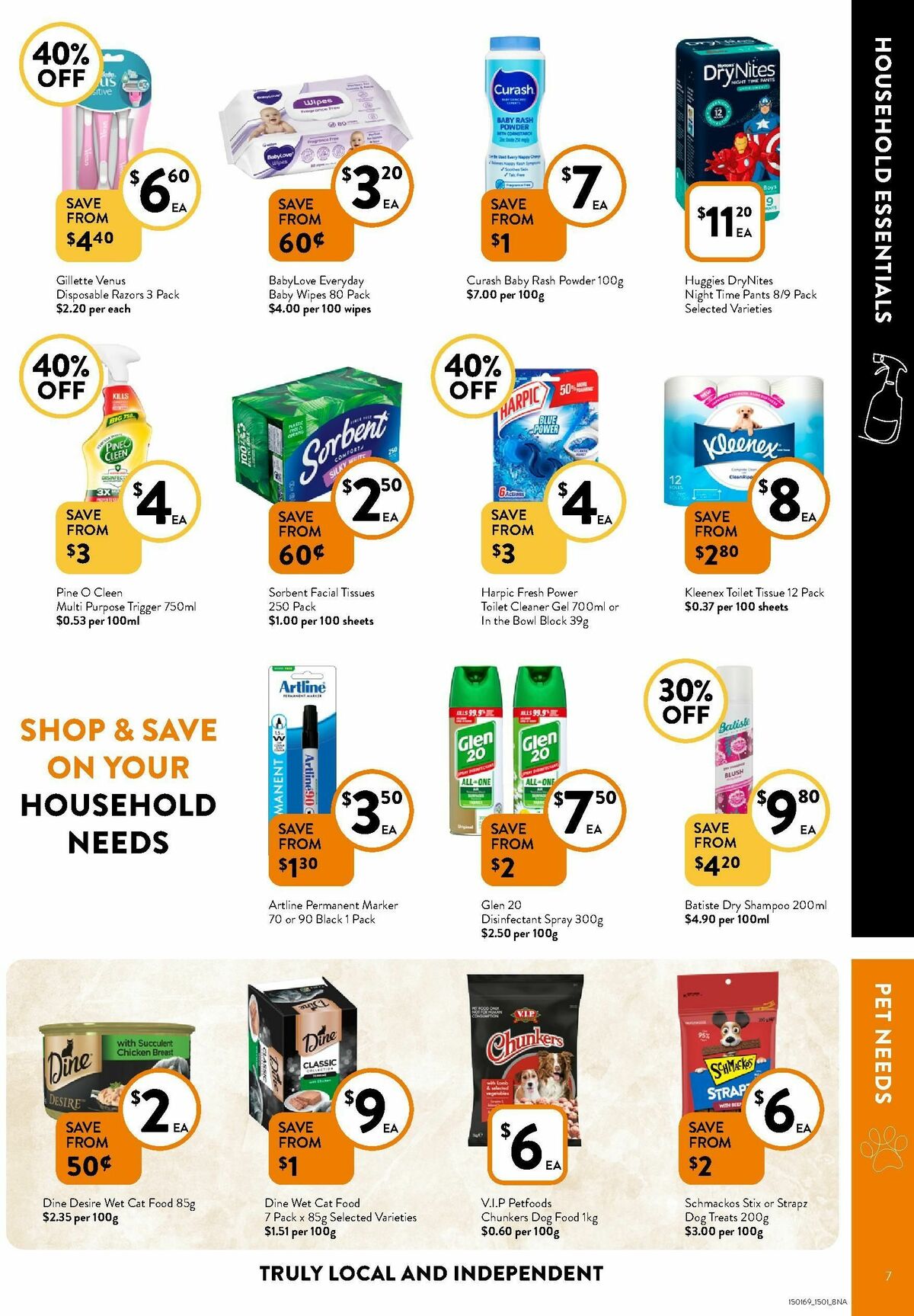 FoodWorks Catalogues from 15 January