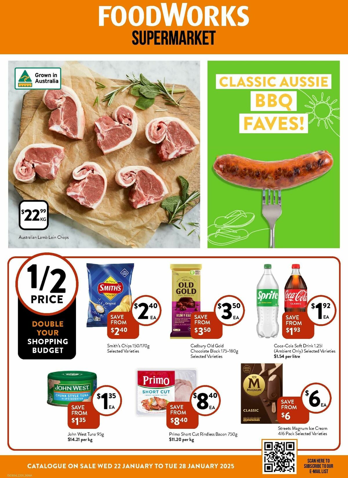 FoodWorks Supermarket Catalogues from 22 January