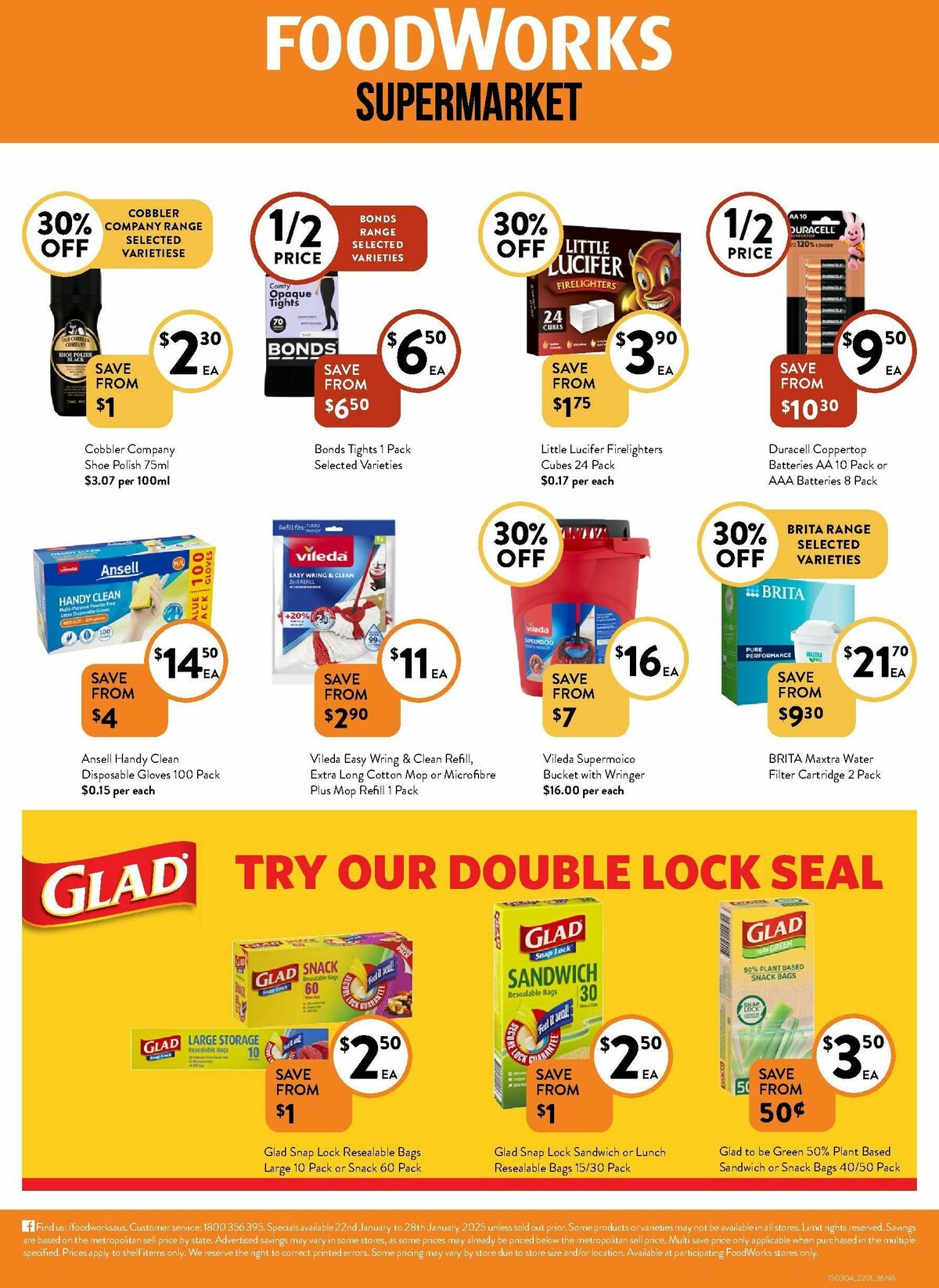 FoodWorks Supermarket Catalogues from 22 January