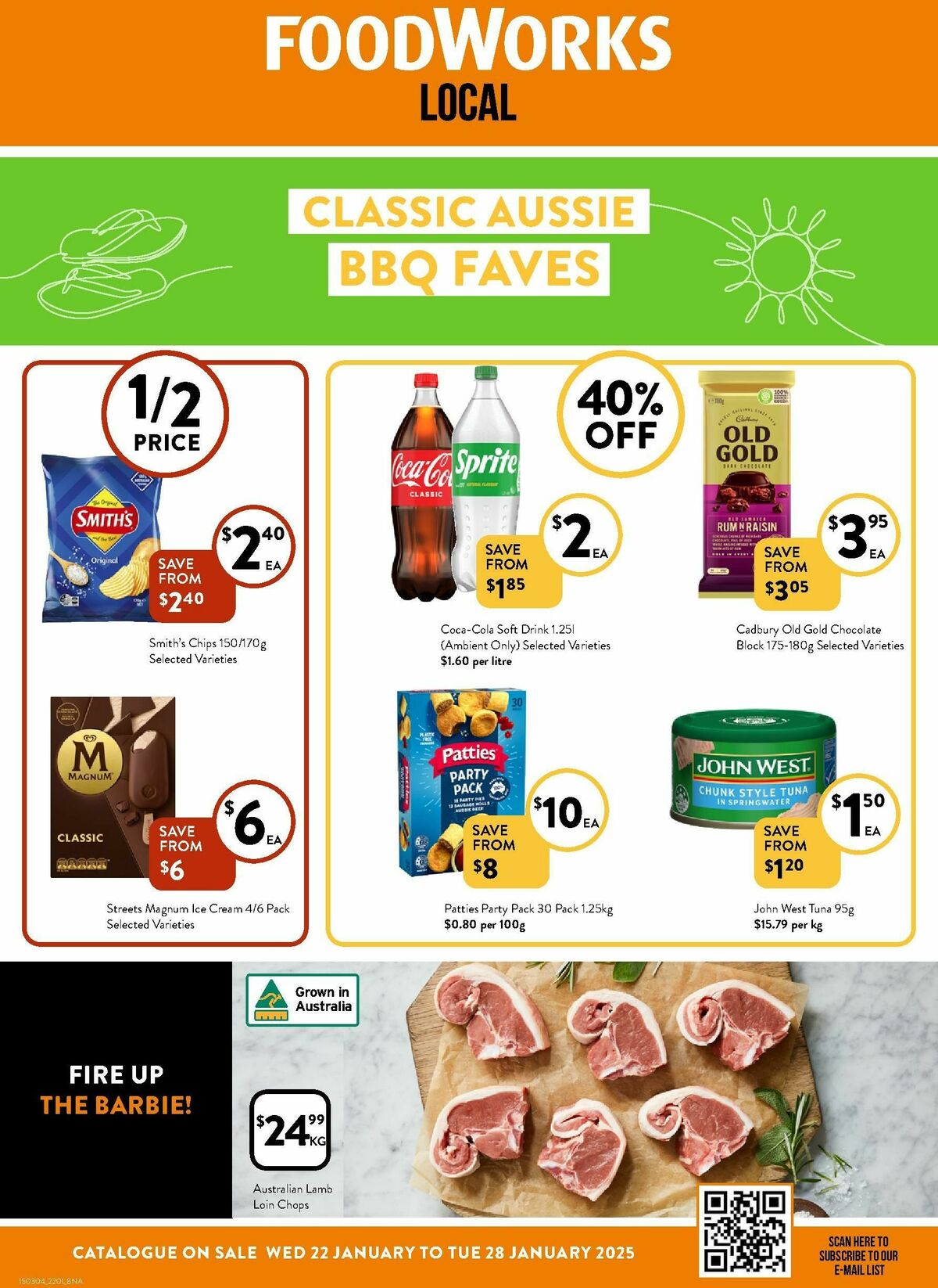 FoodWorks Catalogues from 22 January