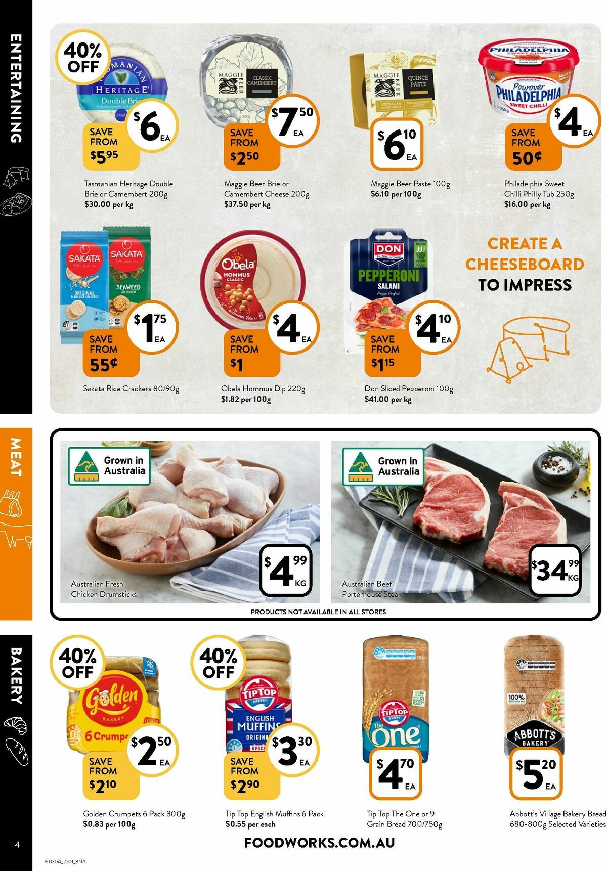 FoodWorks Catalogues from 22 January