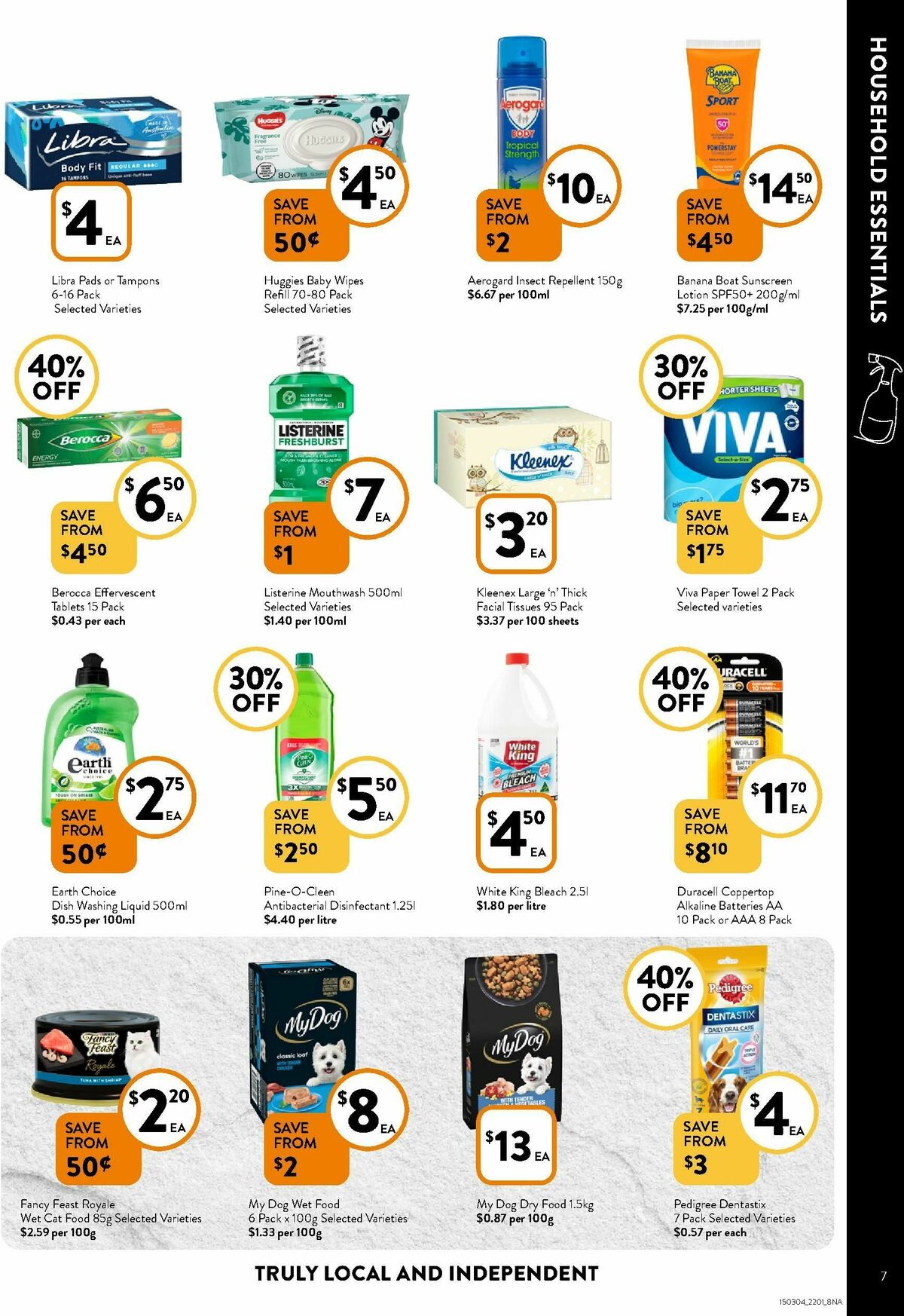 FoodWorks Catalogues from 22 January