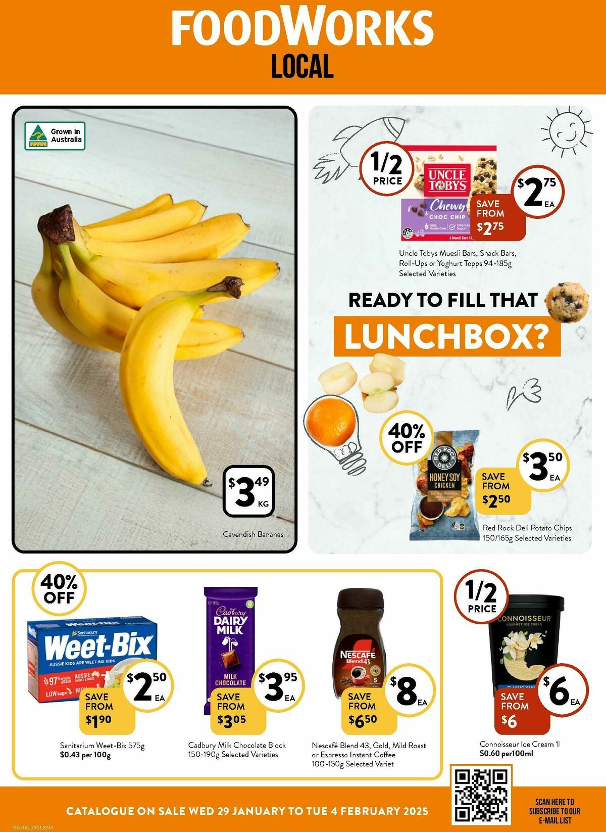 FoodWorks Catalogues from 29 January