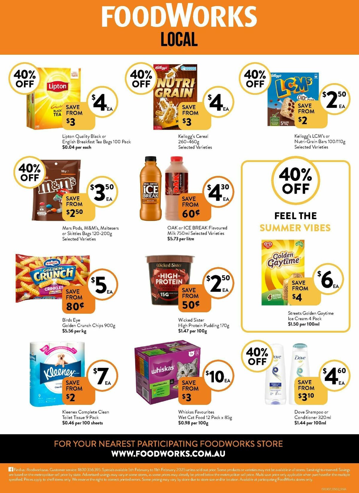 FoodWorks Catalogues from 5 February