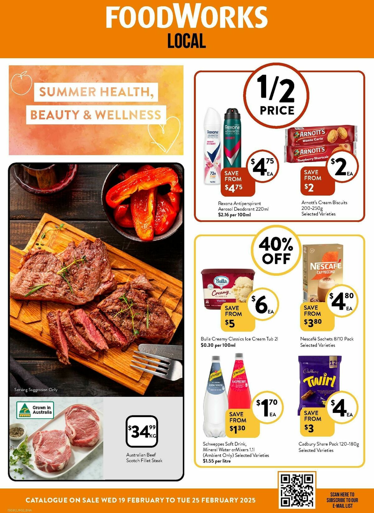 FoodWorks Catalogues from 19 February