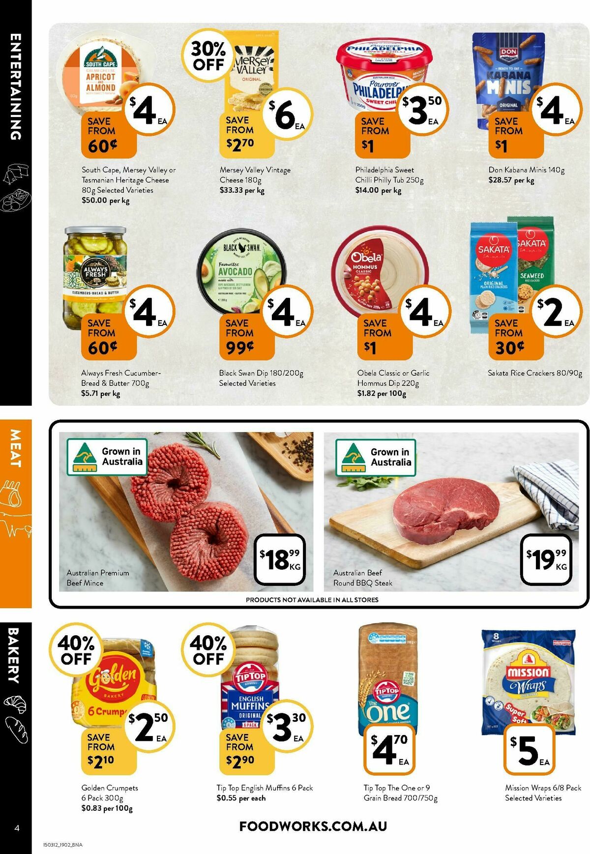 FoodWorks Catalogues from 19 February