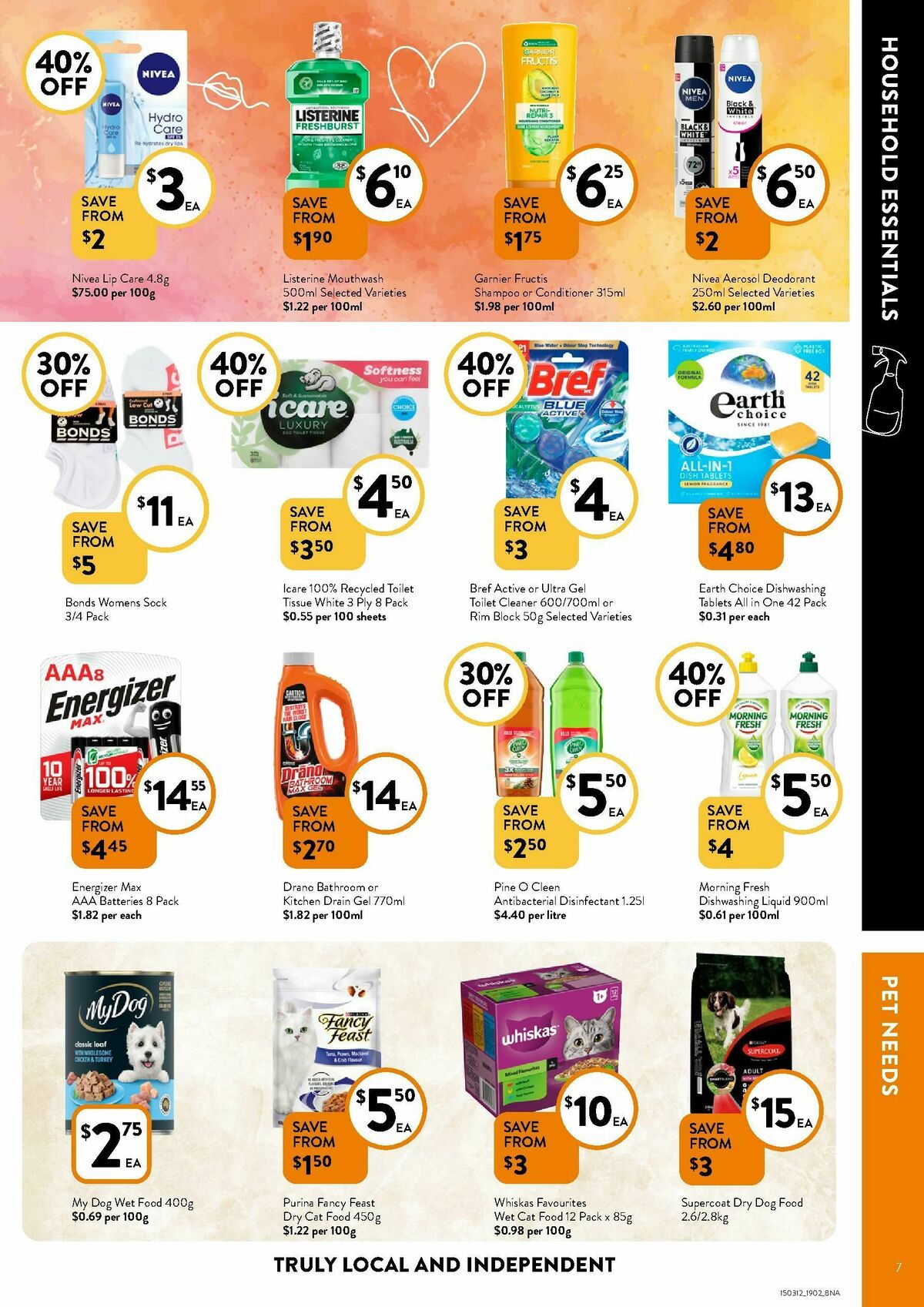 FoodWorks Catalogues from 19 February