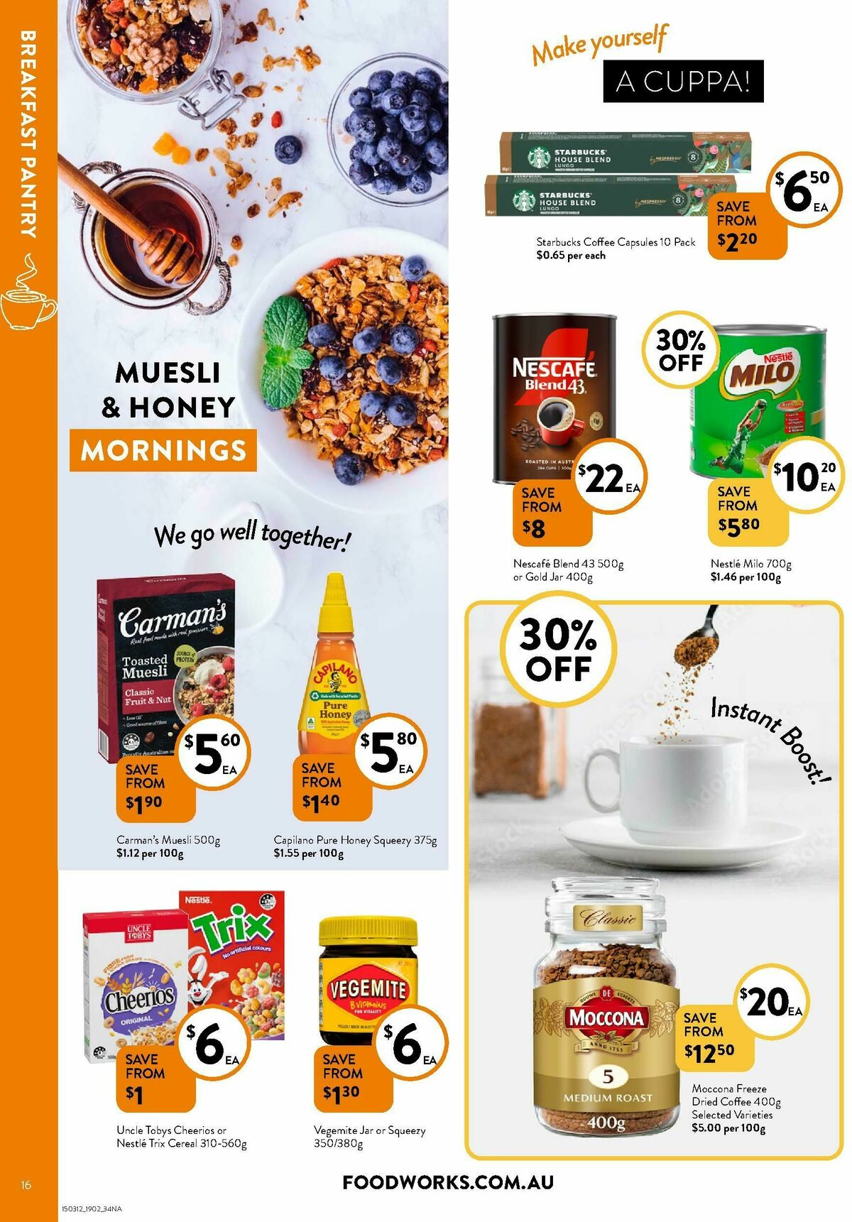 FoodWorks Supermarket Catalogues from 19 February