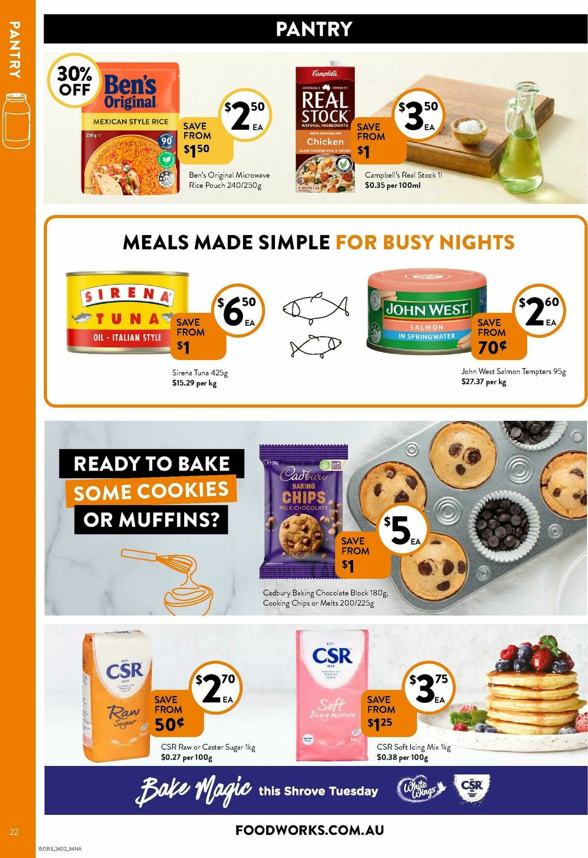 FoodWorks Supermarket Catalogues from 26 February