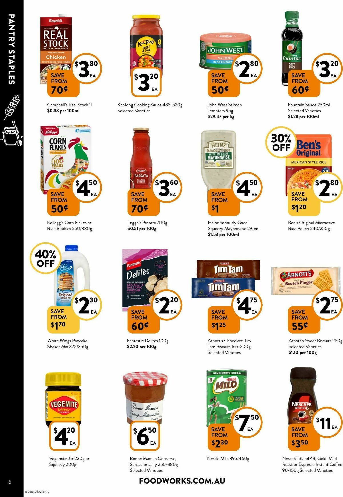 FoodWorks Catalogues from 26 February