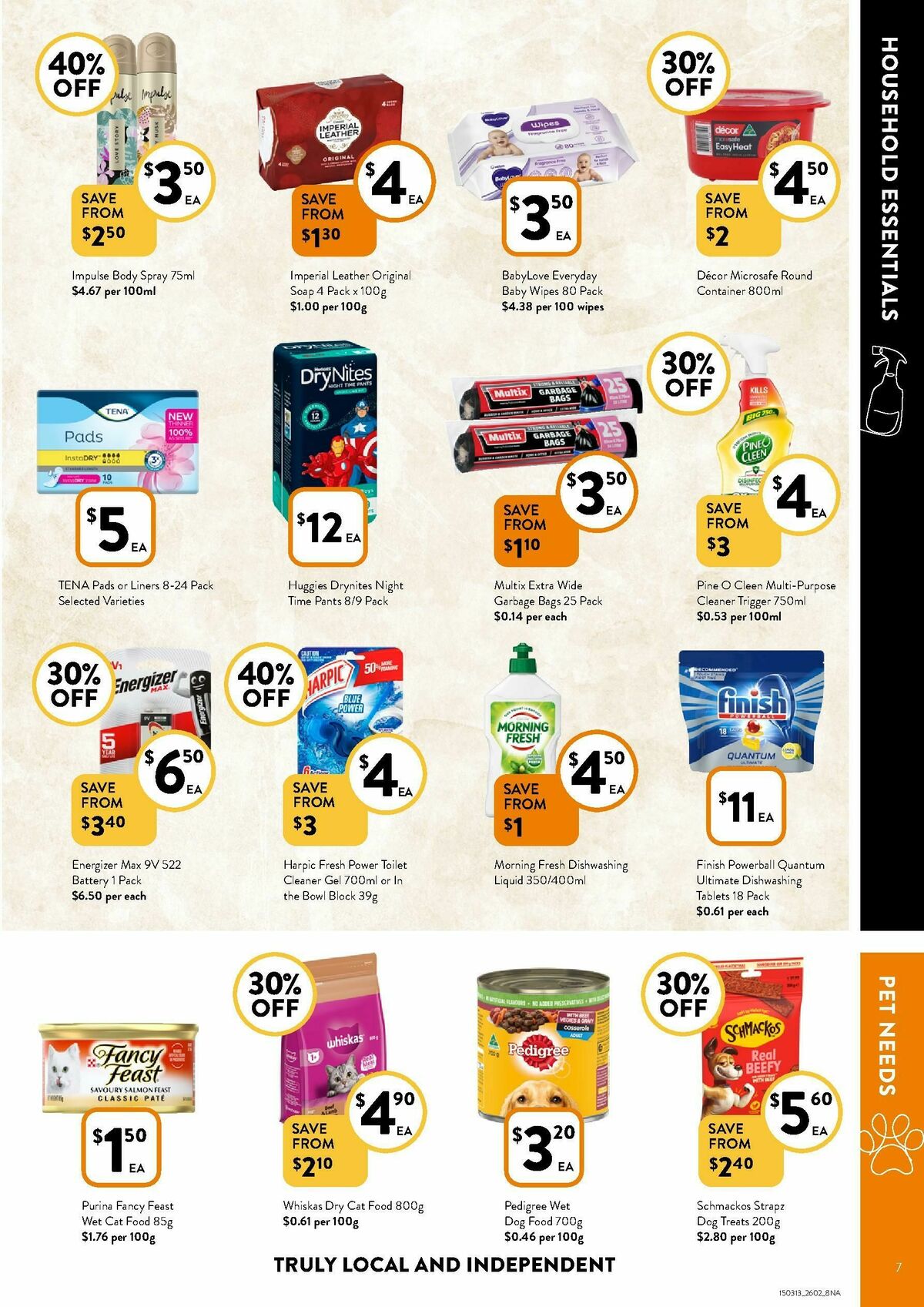 FoodWorks Catalogues from 26 February