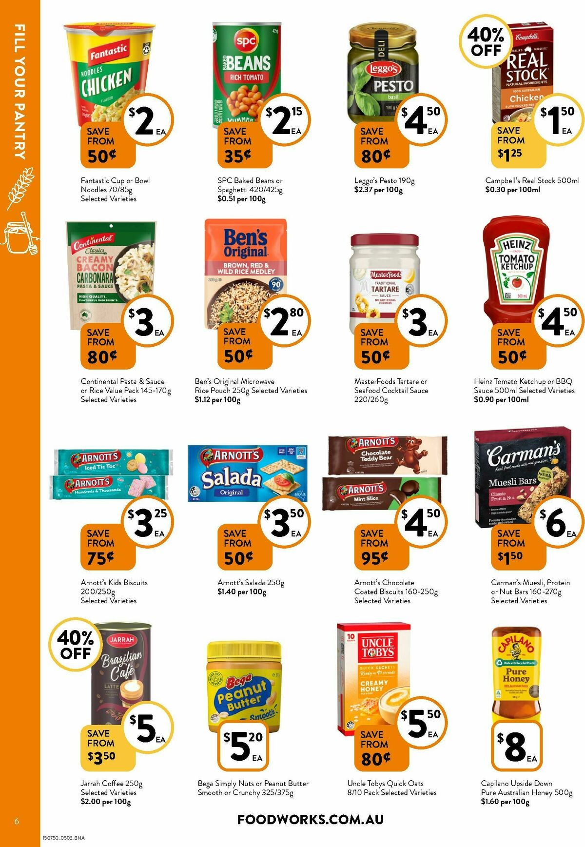 FoodWorks Catalogues from 5 March