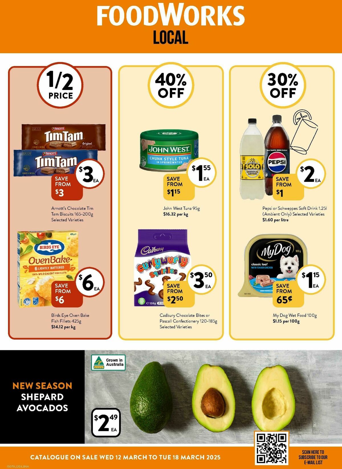 FoodWorks Catalogues from 12 March