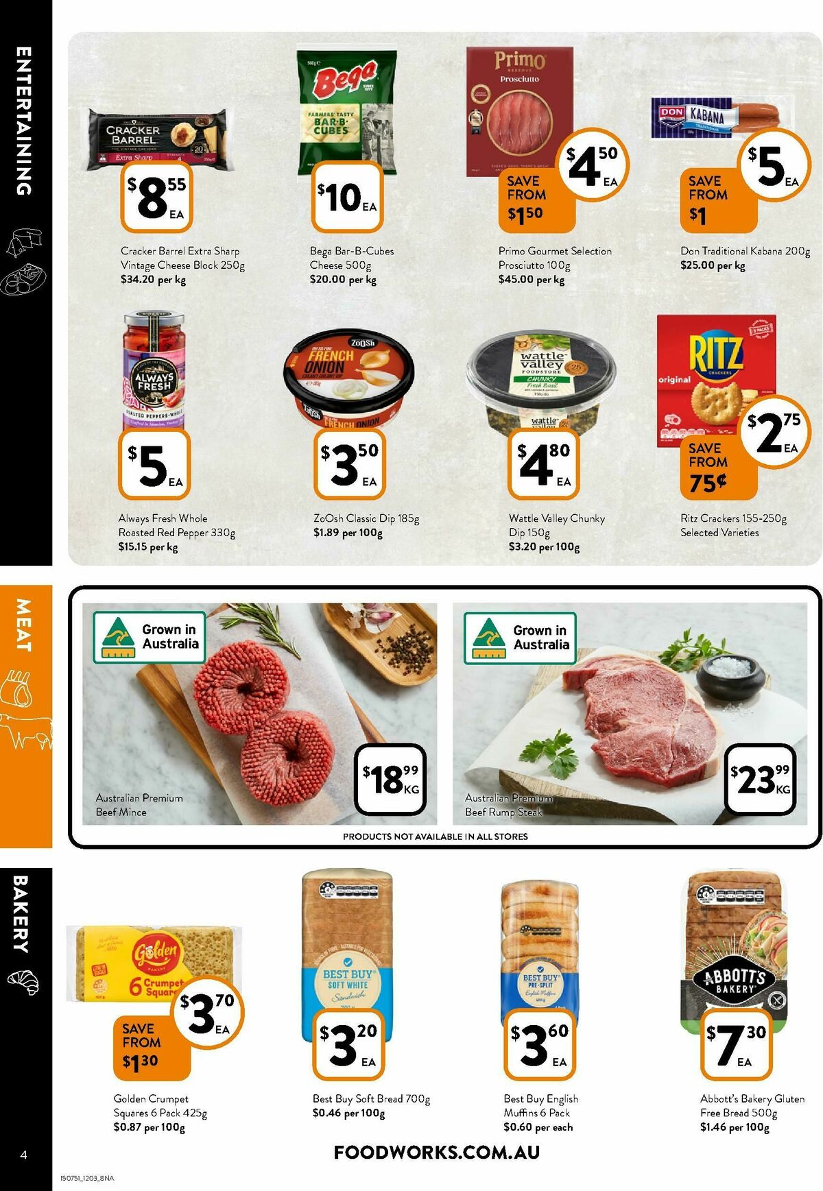 FoodWorks Catalogues from 12 March