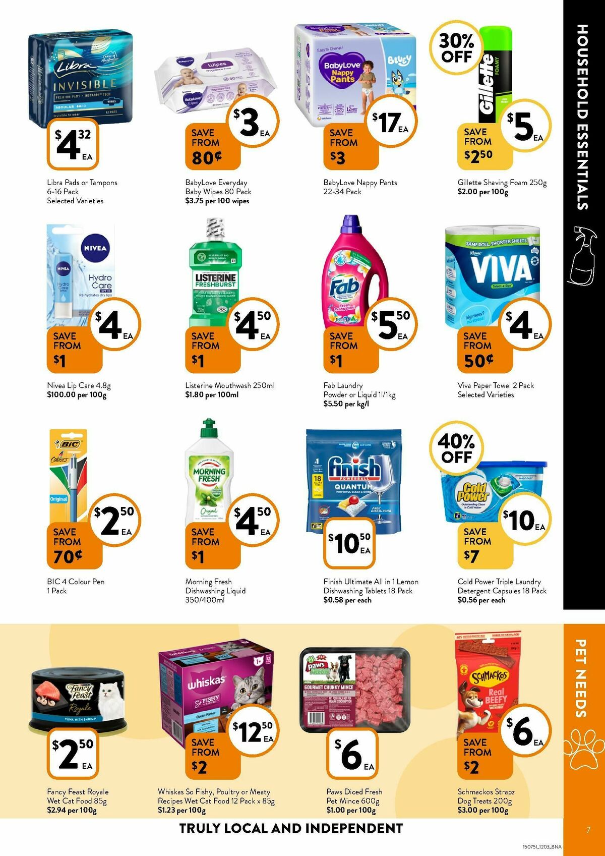 FoodWorks Catalogues from 12 March