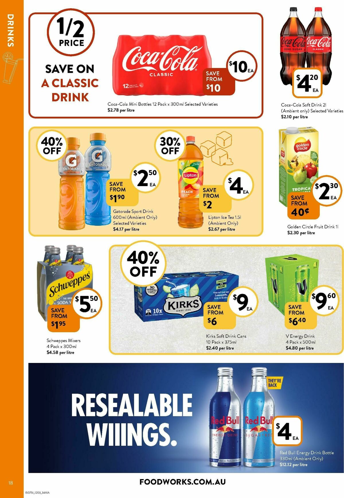 FoodWorks Supermarket Catalogues from 12 March