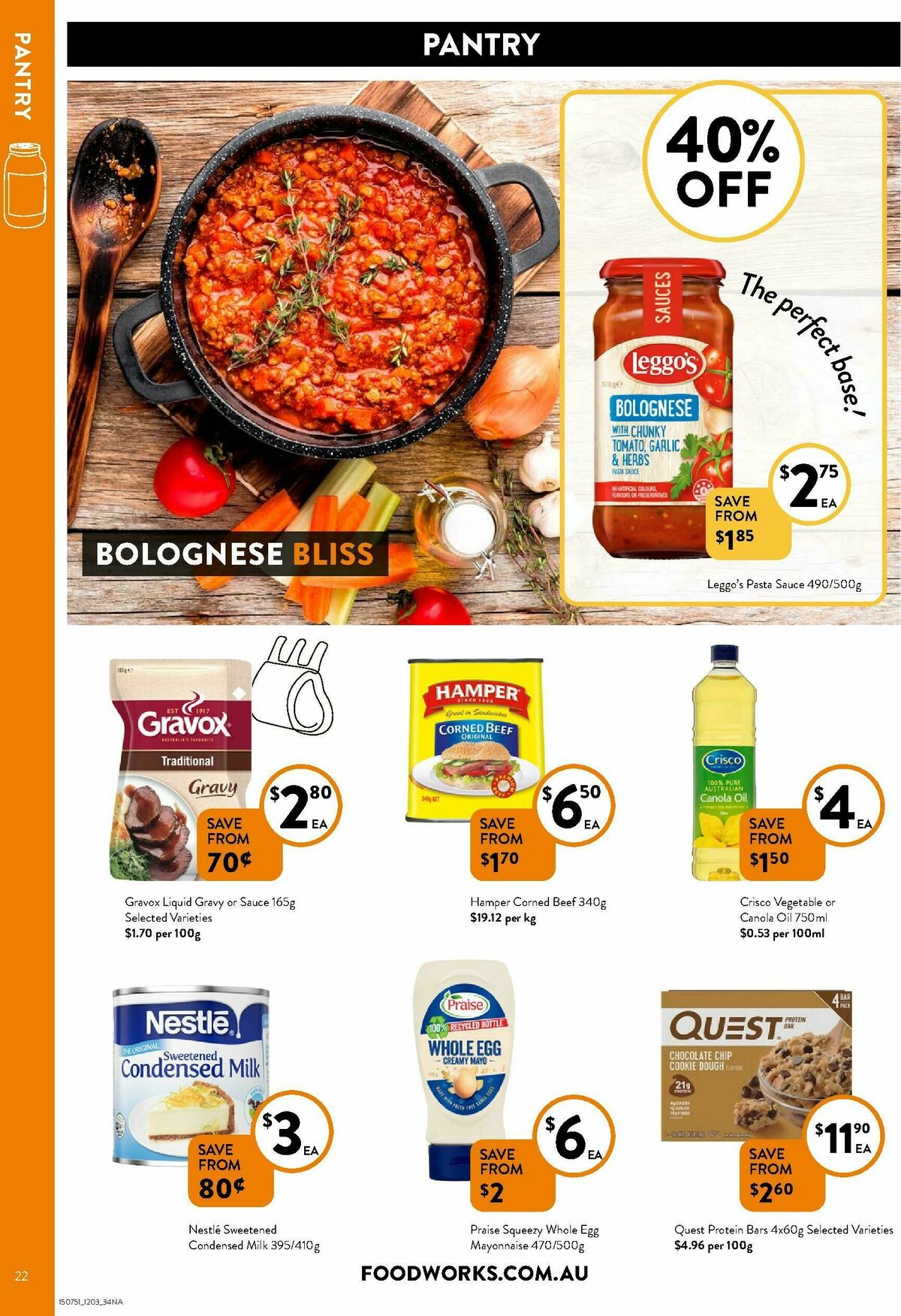FoodWorks Supermarket Catalogues from 12 March