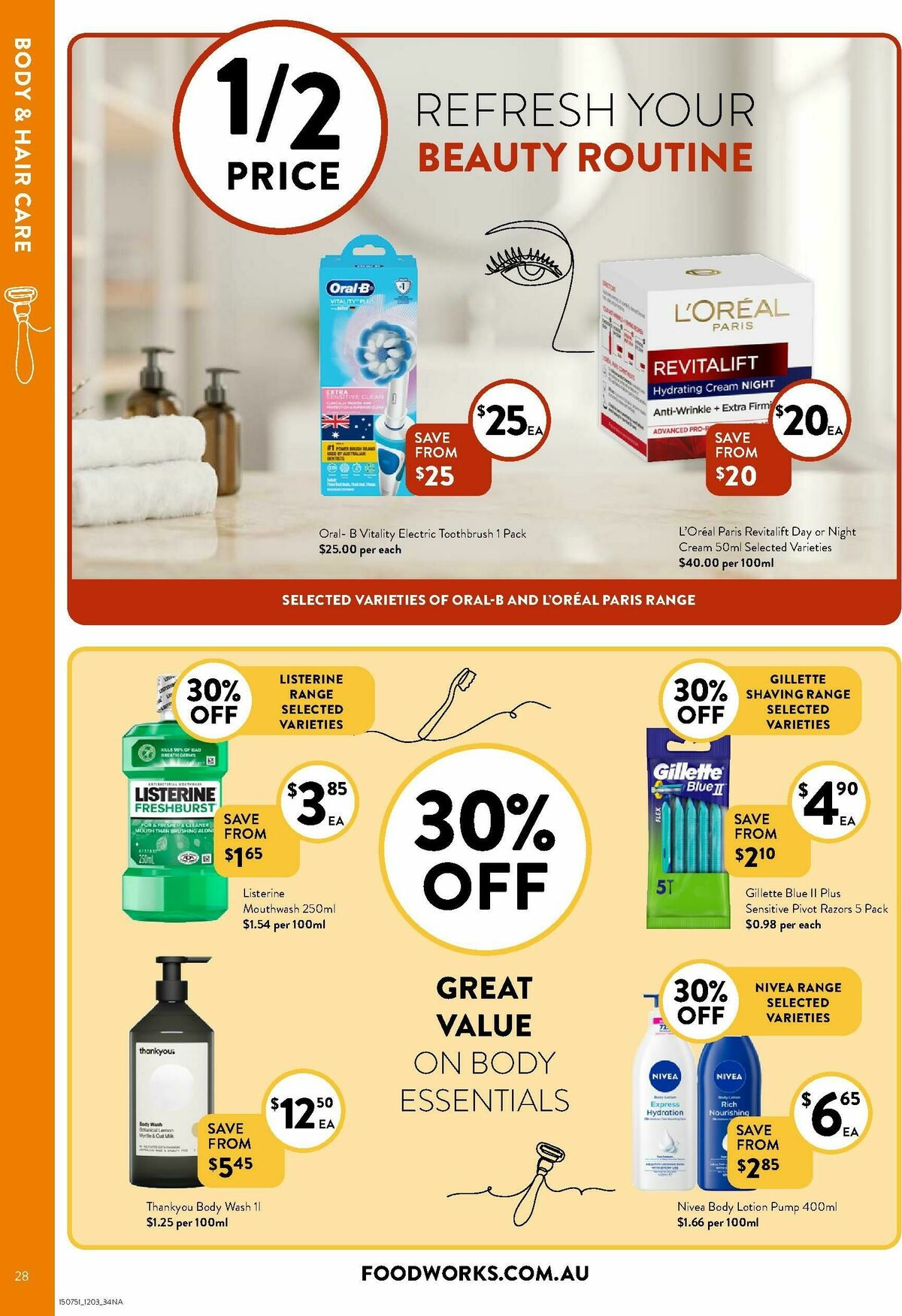 FoodWorks Supermarket Catalogues from 12 March