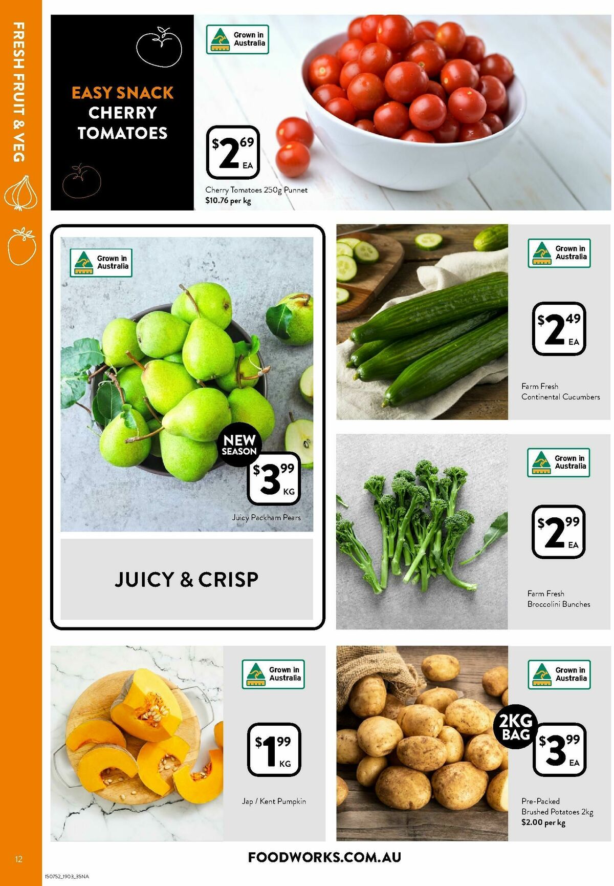 FoodWorks Supermarket Catalogues from 19 March