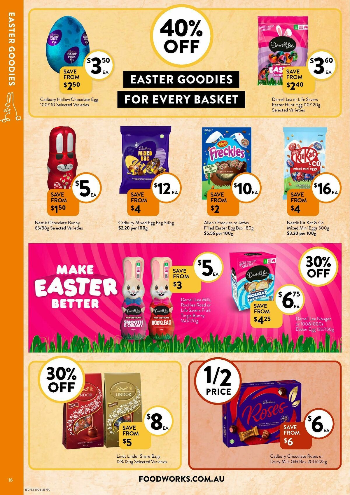 FoodWorks Supermarket Catalogues from 19 March