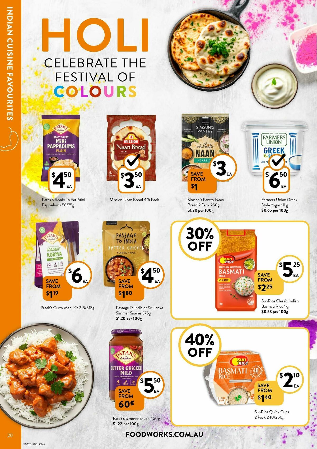 FoodWorks Supermarket Catalogues from 19 March