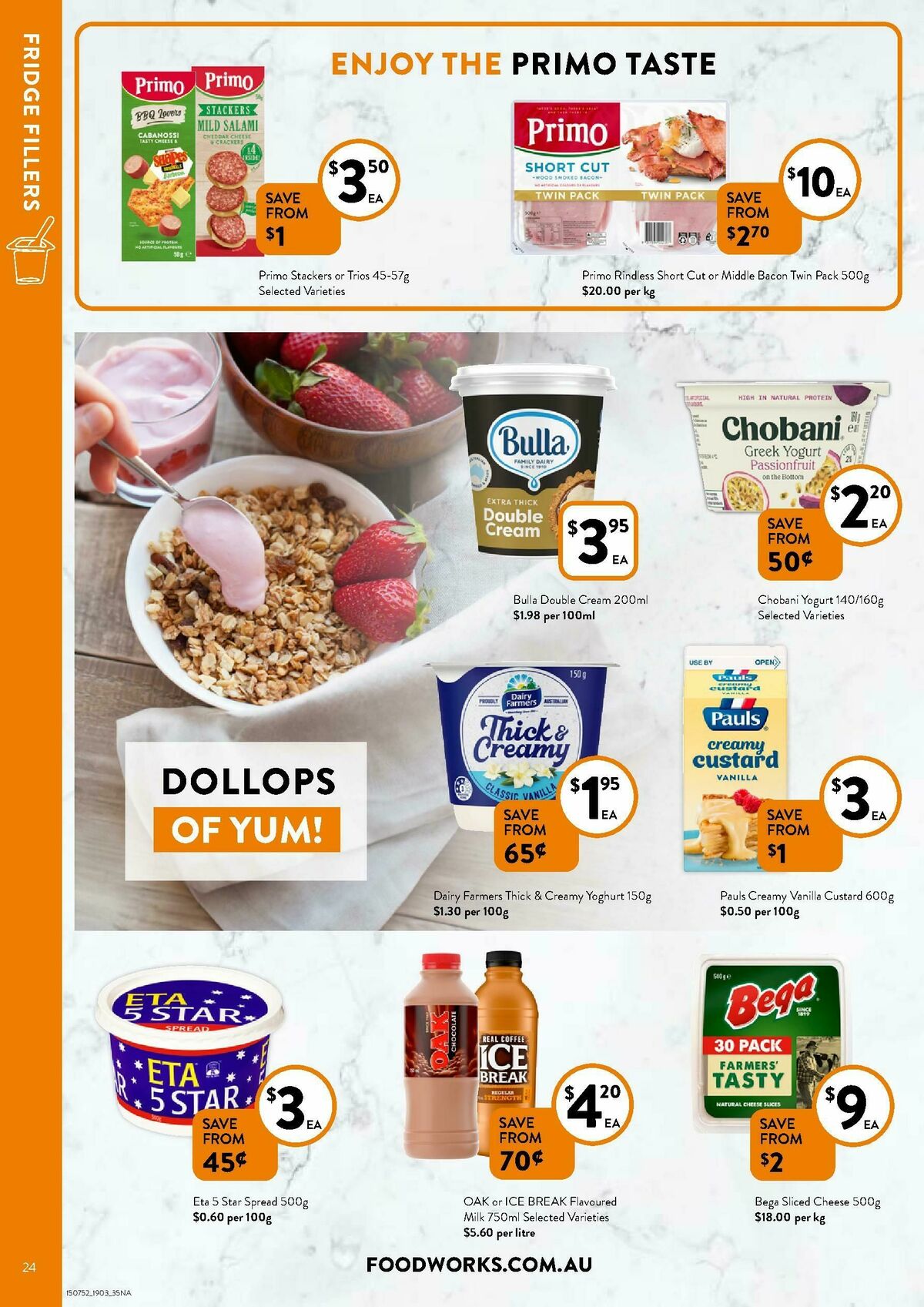 FoodWorks Supermarket Catalogues from 19 March