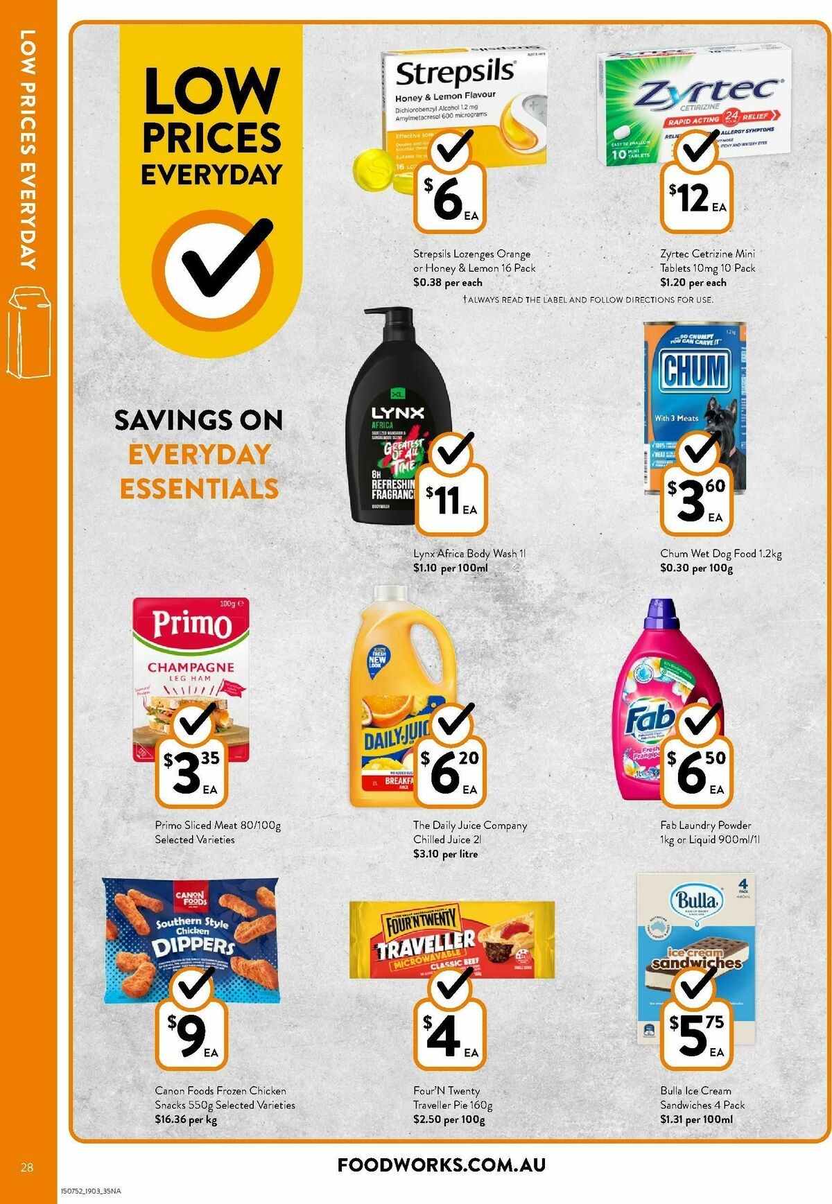 FoodWorks Supermarket Catalogues from 19 March