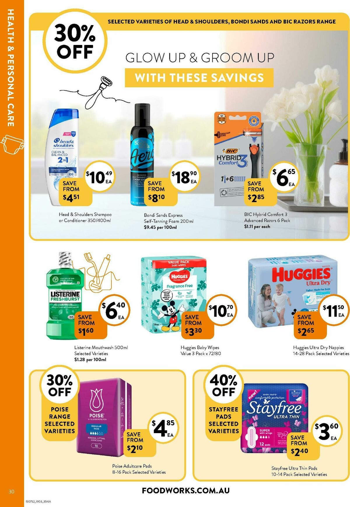 FoodWorks Supermarket Catalogues from 19 March