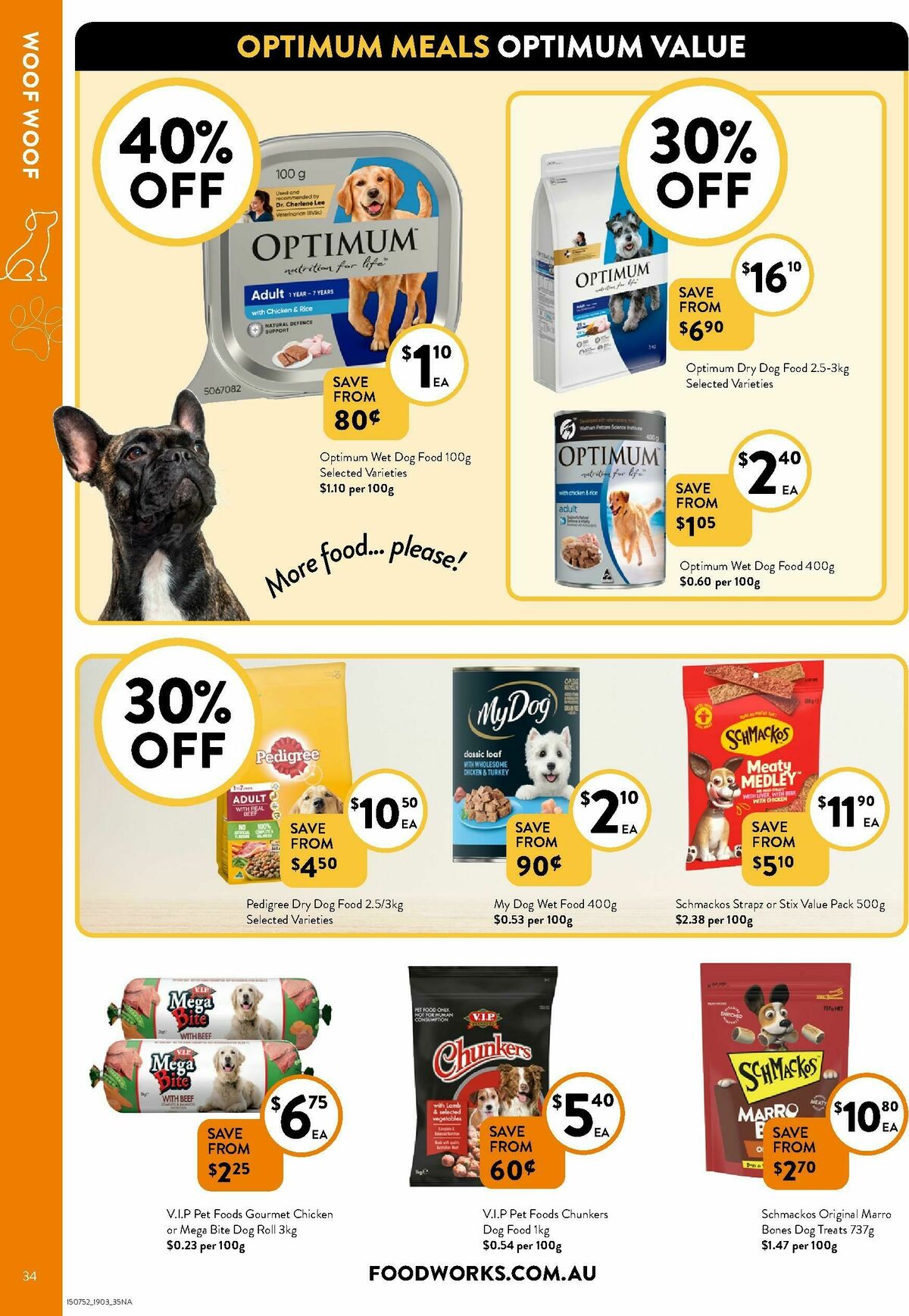 FoodWorks Supermarket Catalogues from 19 March