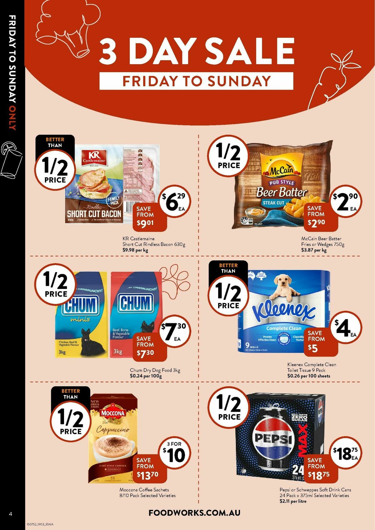 FoodWorks Supermarket Catalogues from 19 March