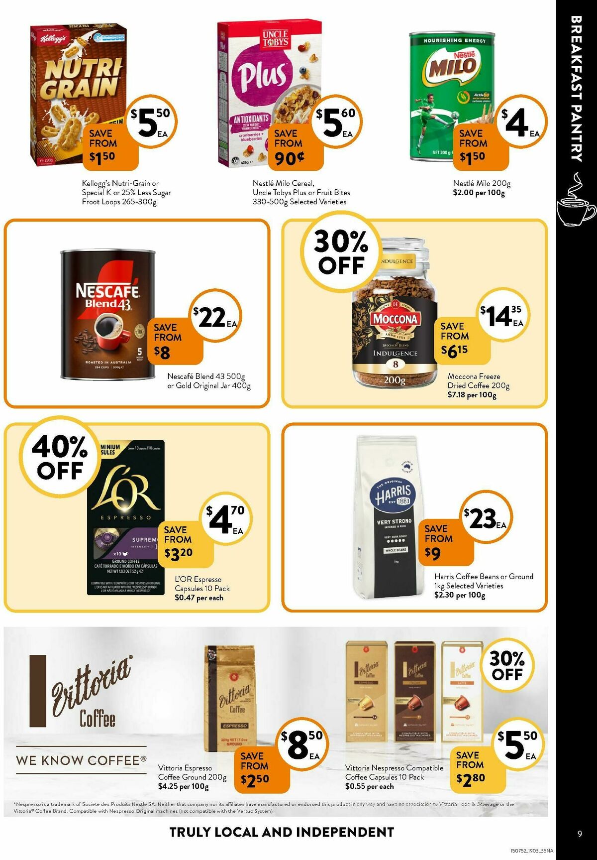 FoodWorks Supermarket Catalogues from 19 March