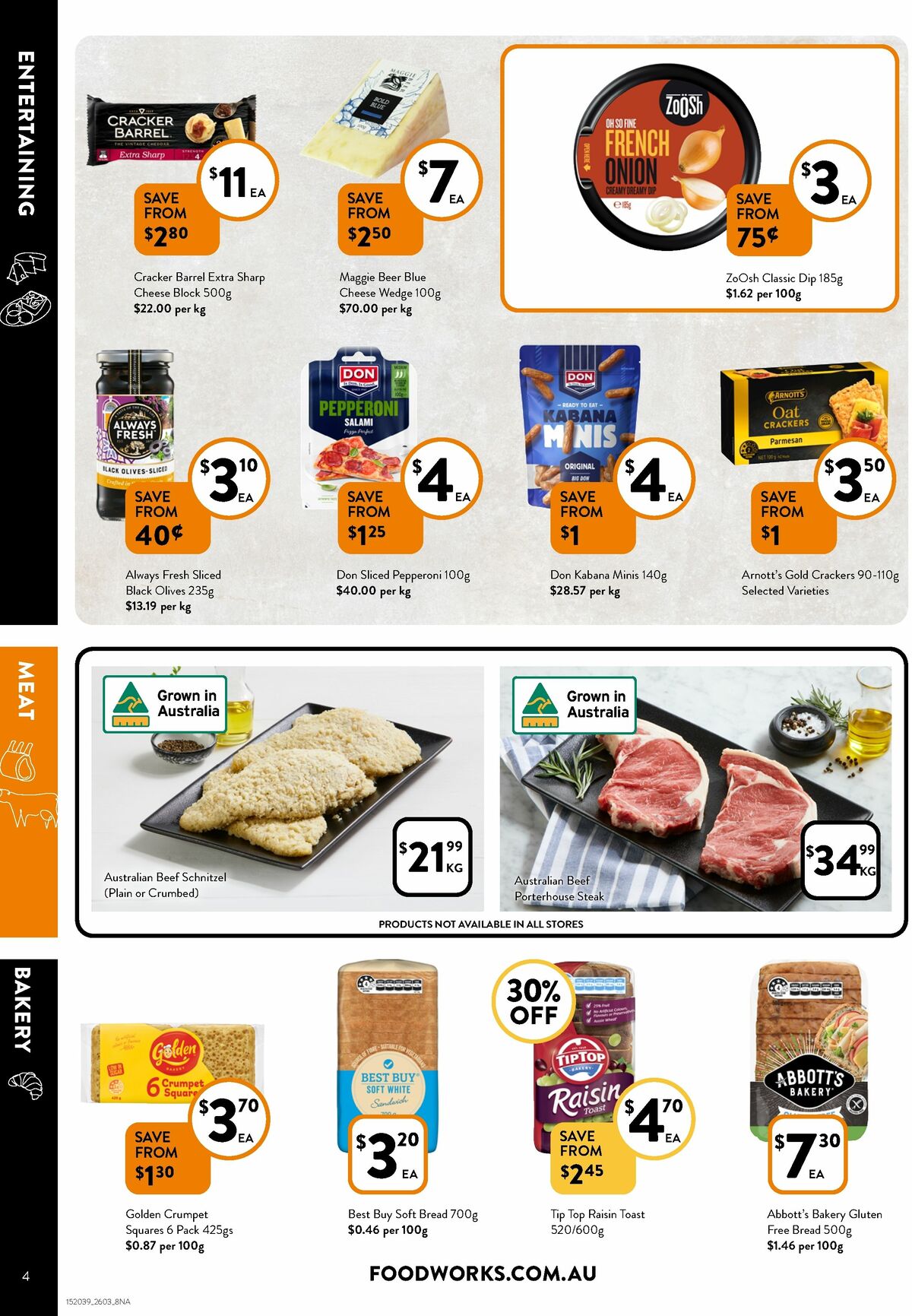 FoodWorks Catalogues from 26 March