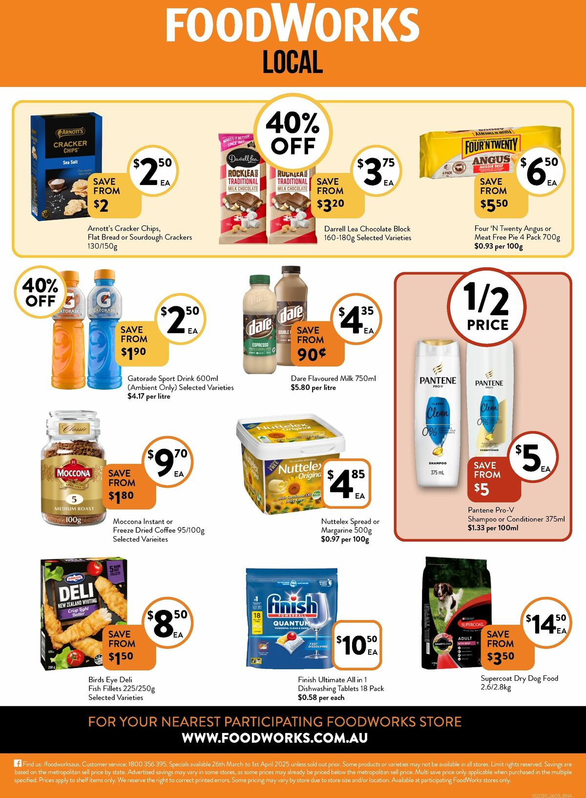 FoodWorks Catalogues from 26 March