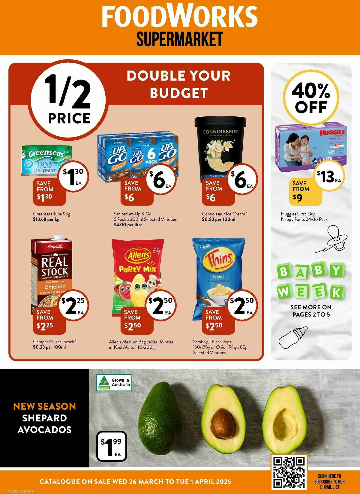 FoodWorks Supermarket Catalogues from 26 March
