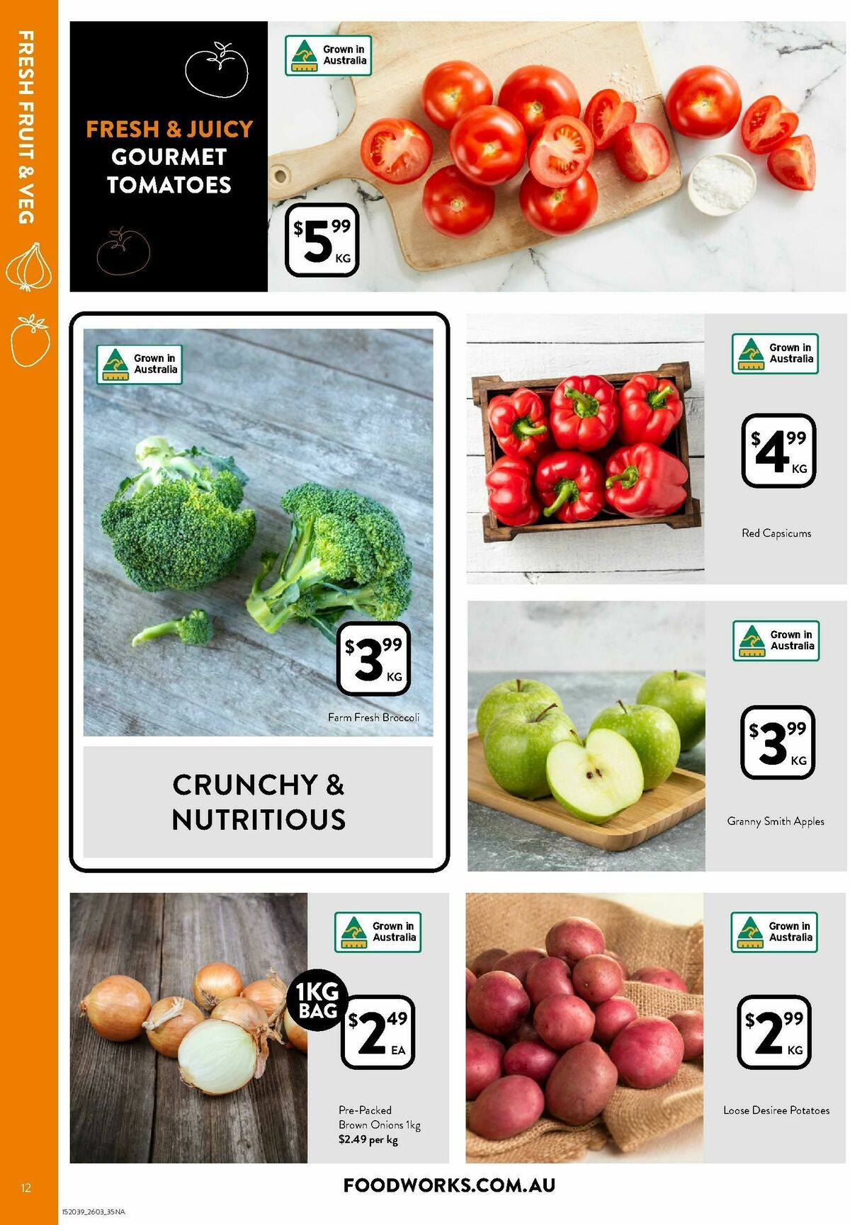 FoodWorks Supermarket Catalogues from 26 March