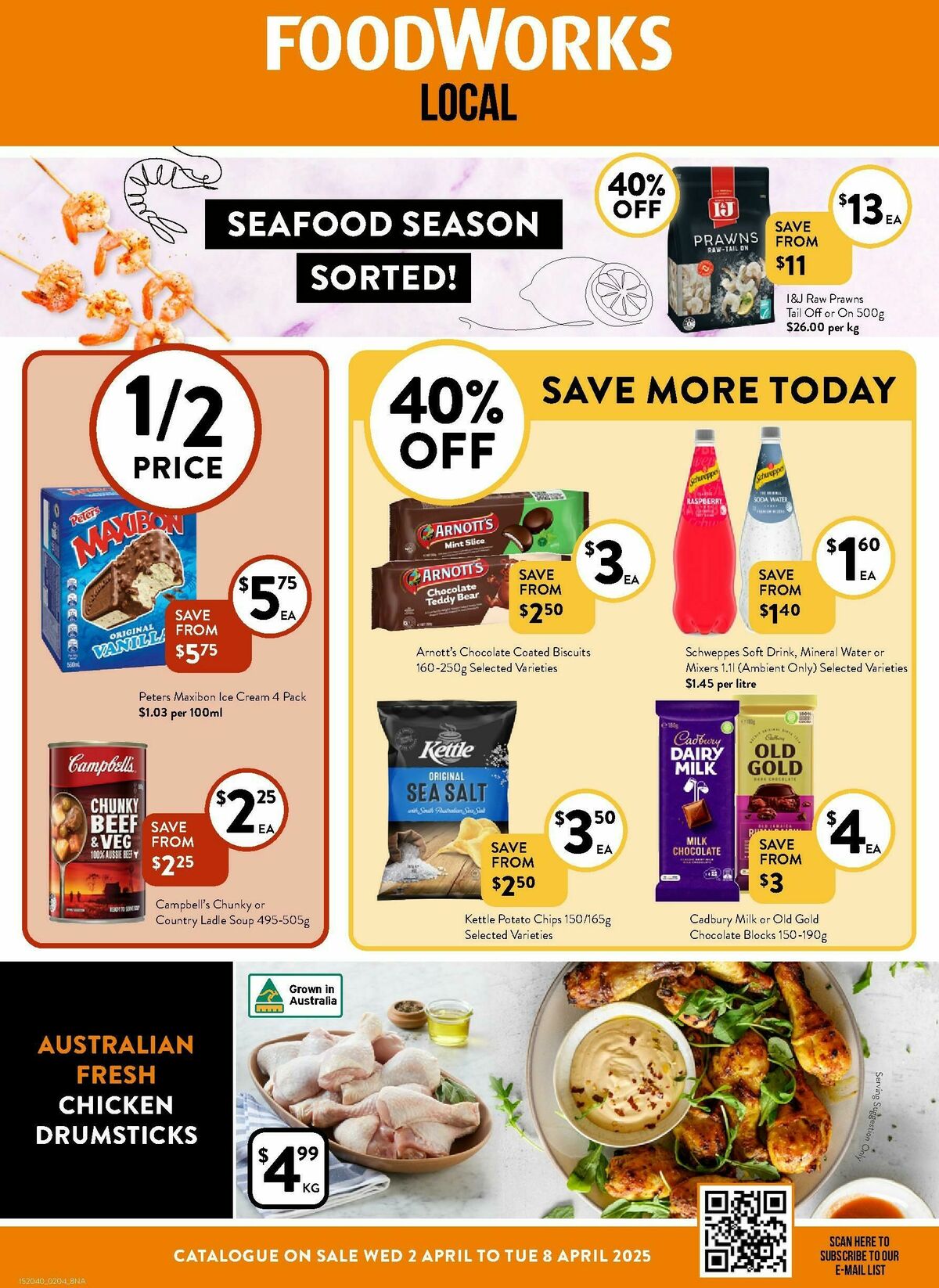 FoodWorks Catalogues from 2 April