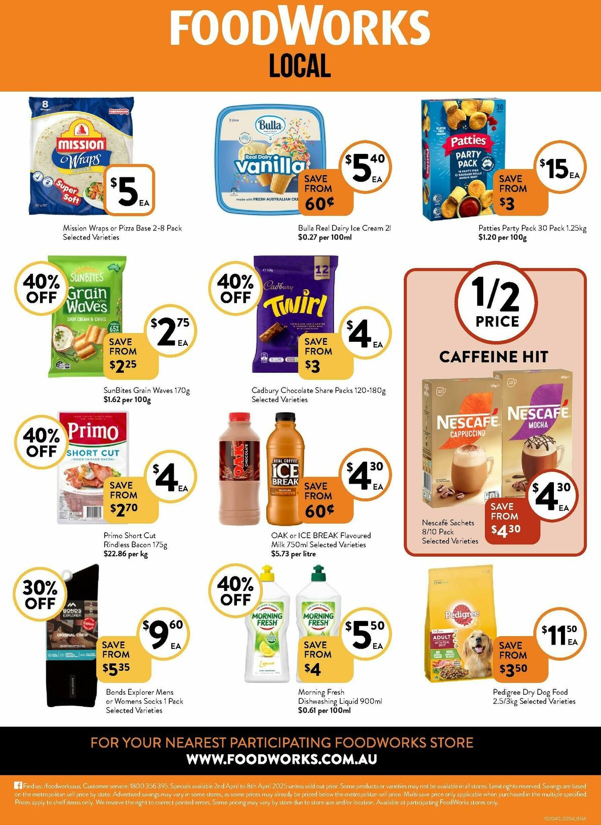 FoodWorks Catalogues from 2 April