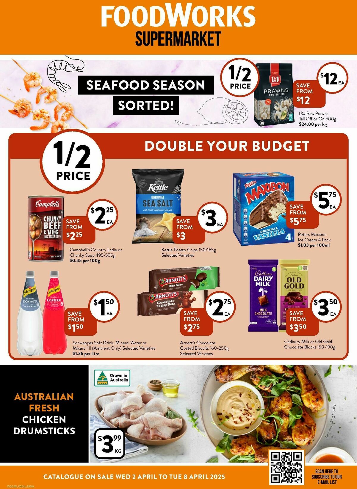 FoodWorks Supermarket Catalogues from 2 April