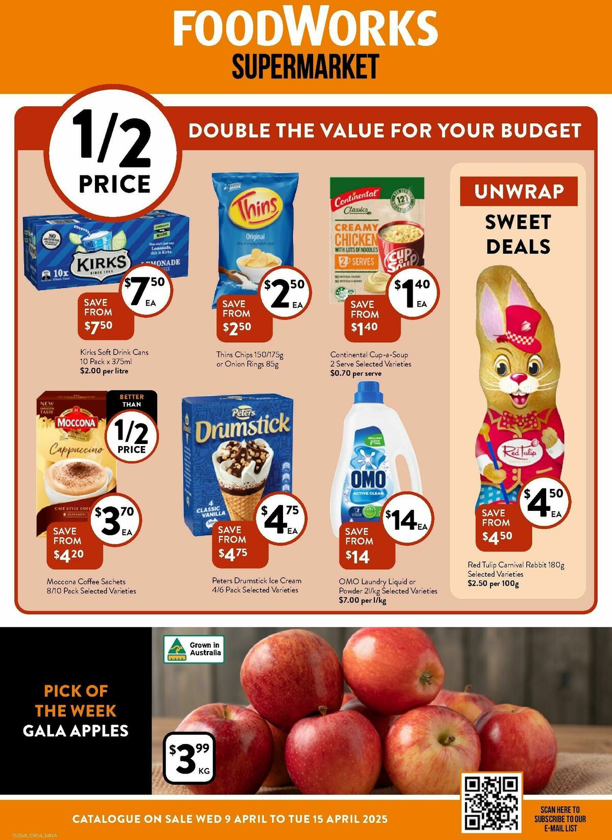 FoodWorks Supermarket Catalogues from 9 April