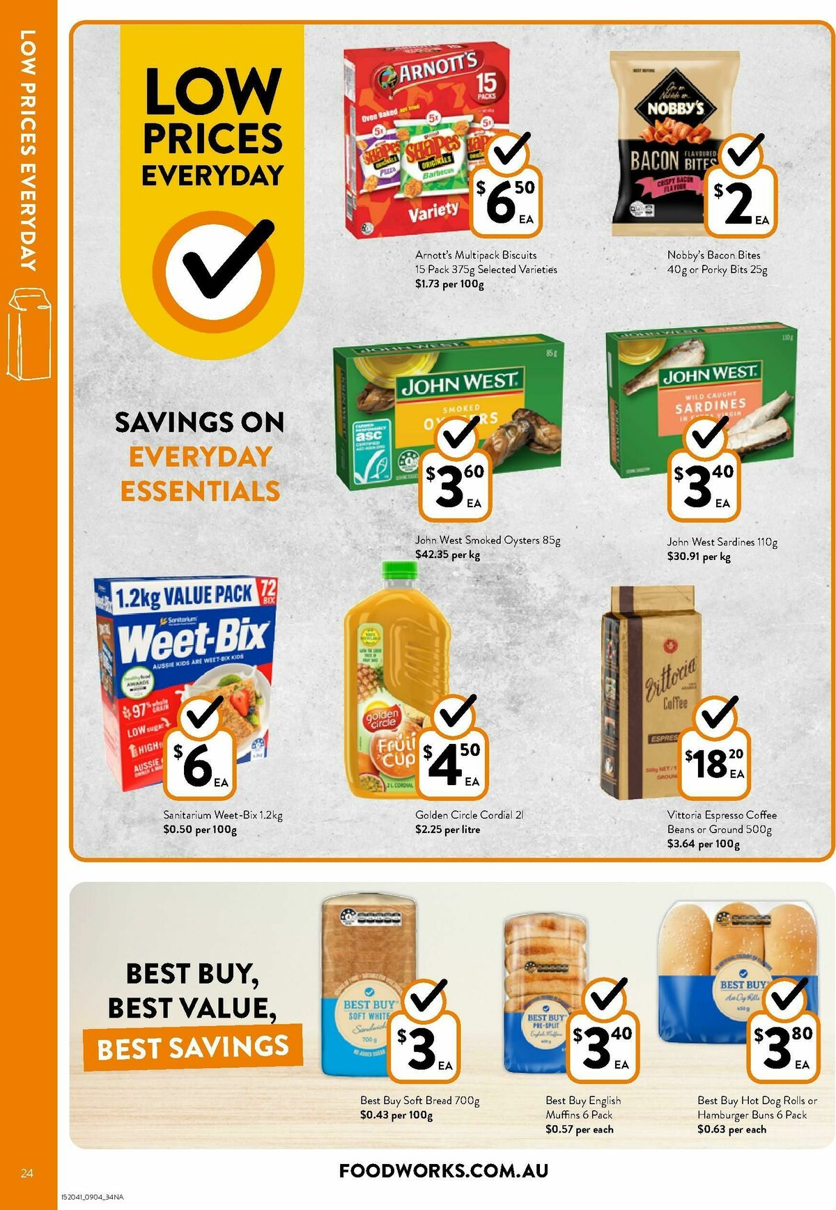 FoodWorks Supermarket Catalogues from 9 April