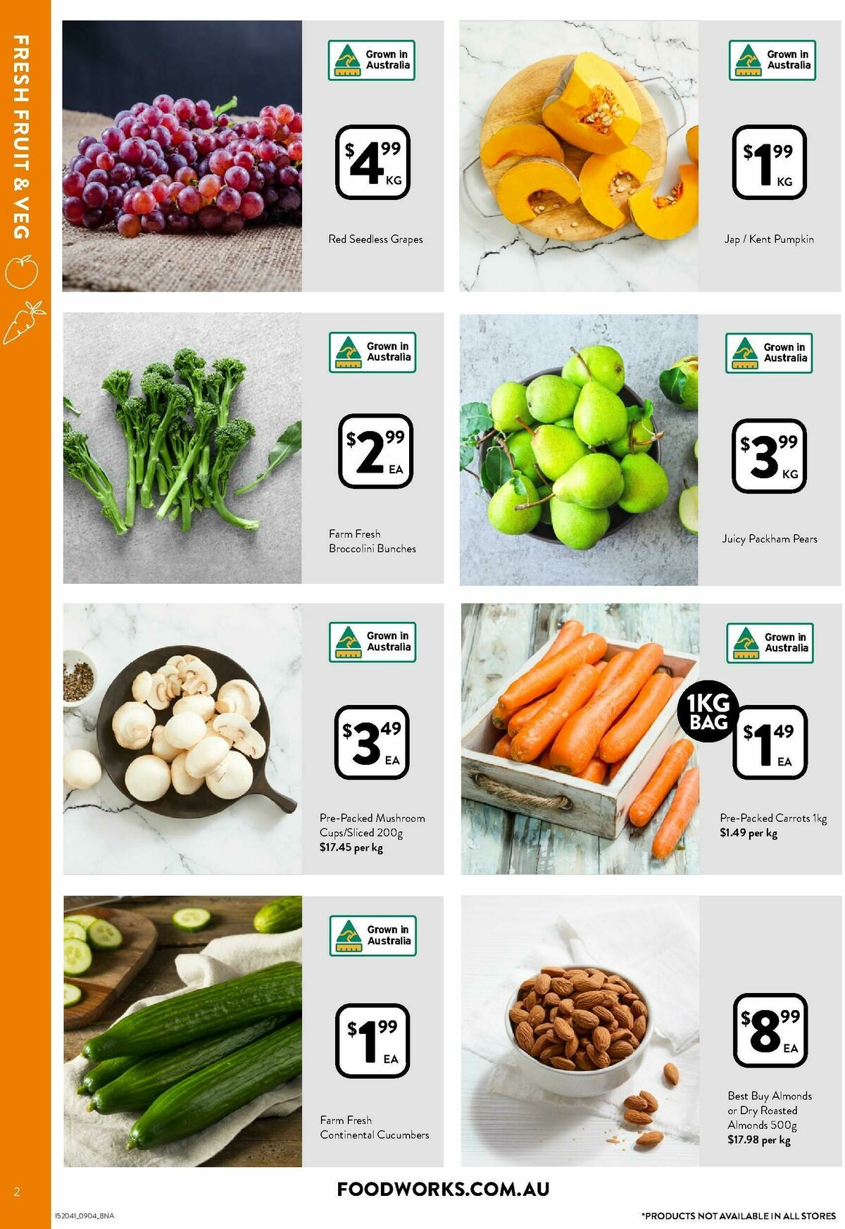 FoodWorks Catalogues from 9 April