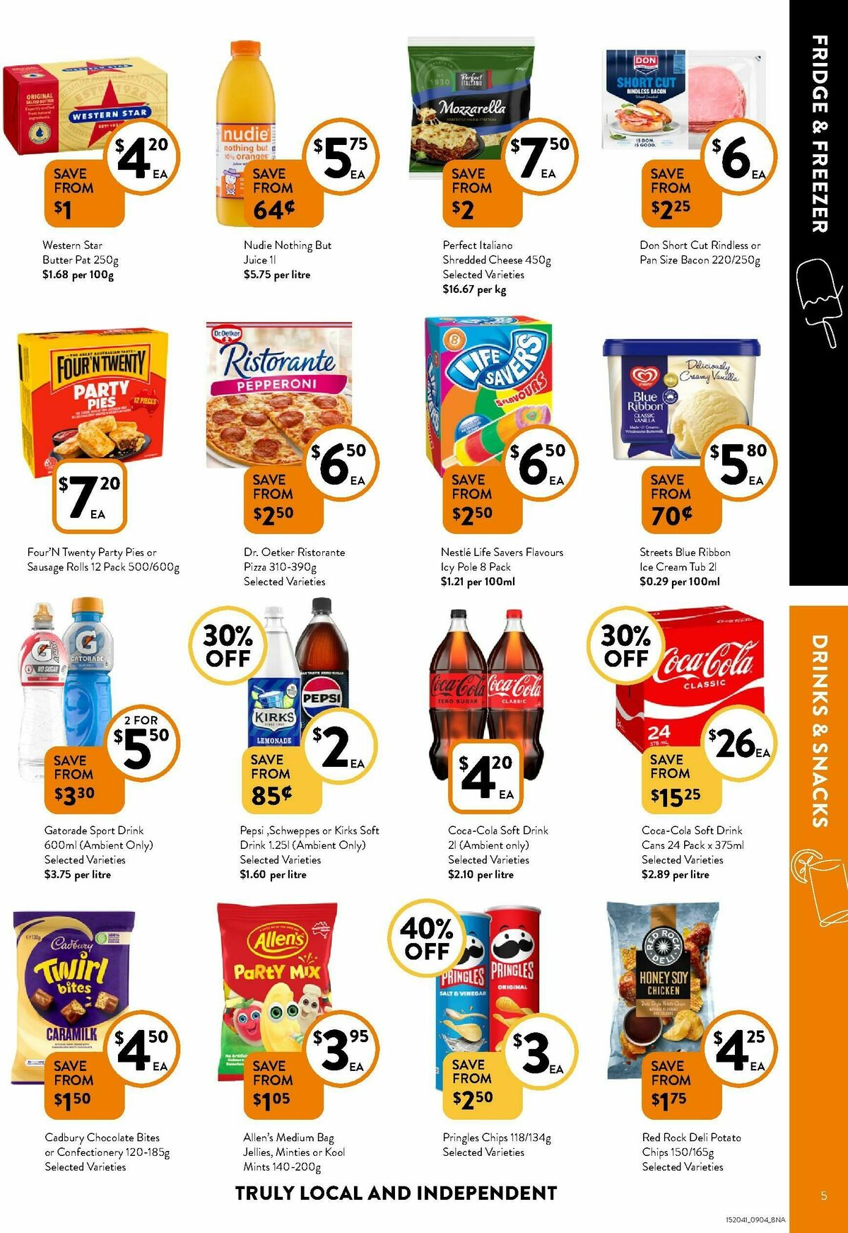 FoodWorks Catalogues from 9 April