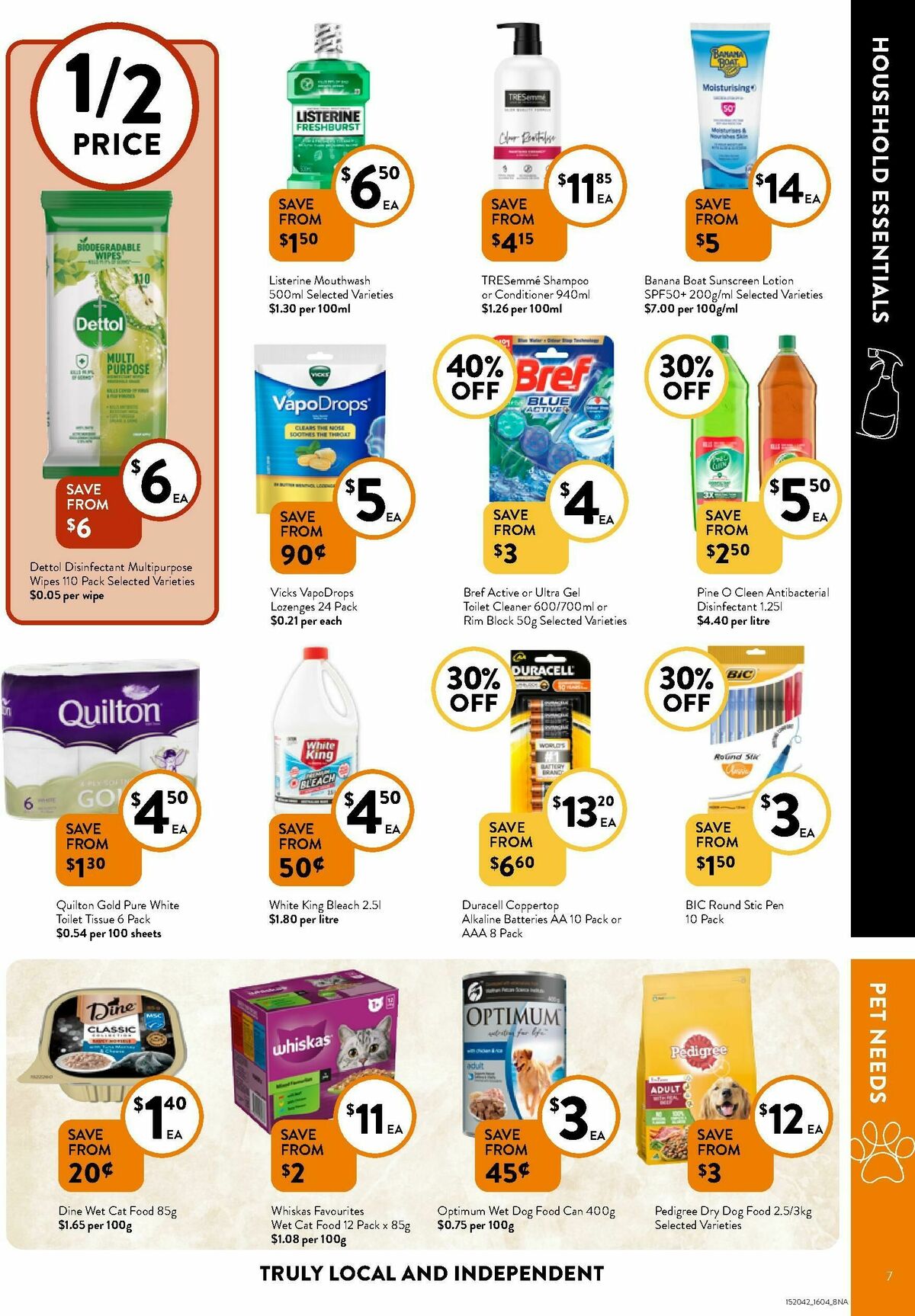 FoodWorks Catalogues from 16 April