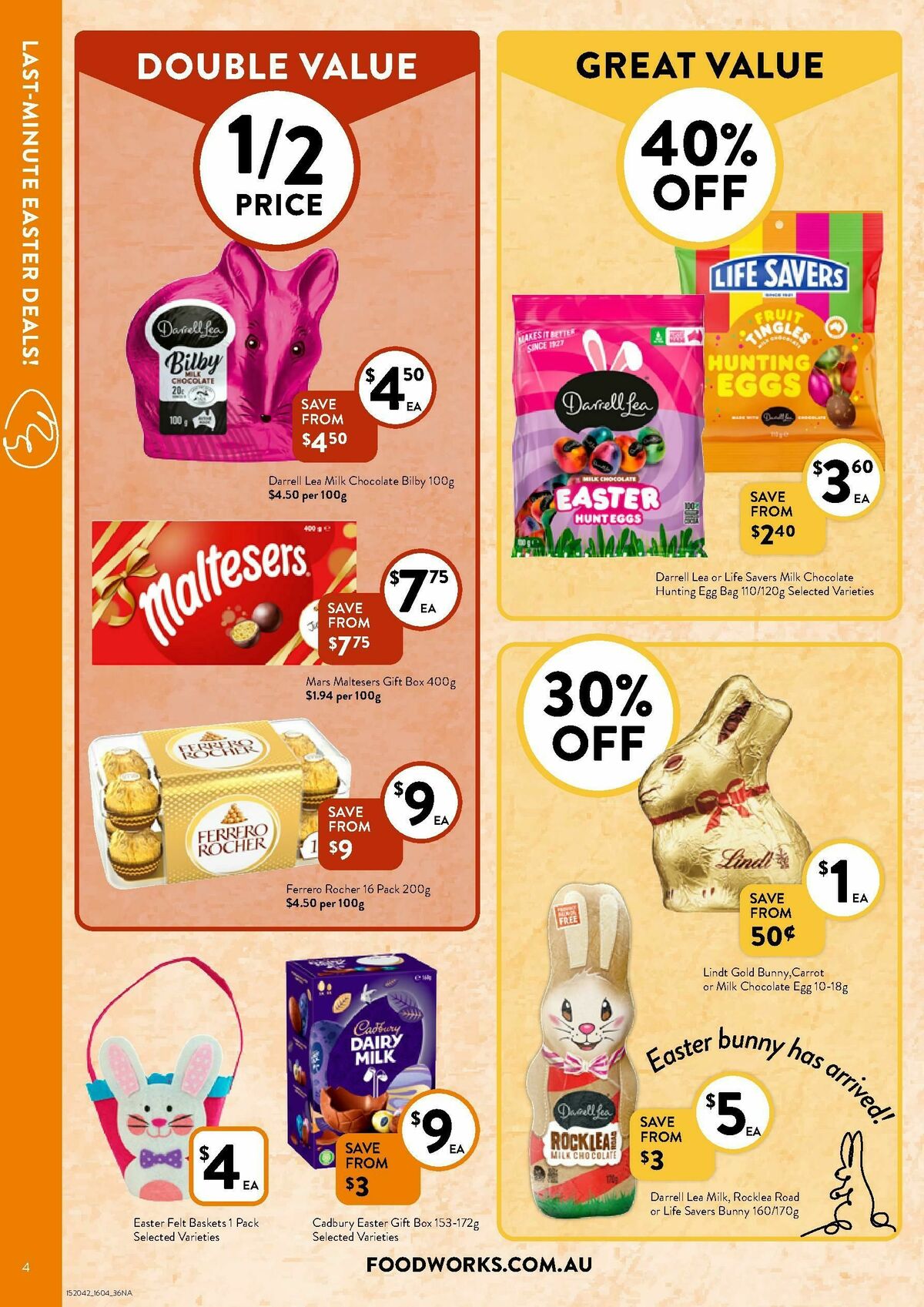 FoodWorks Supermarket Catalogues from 16 April