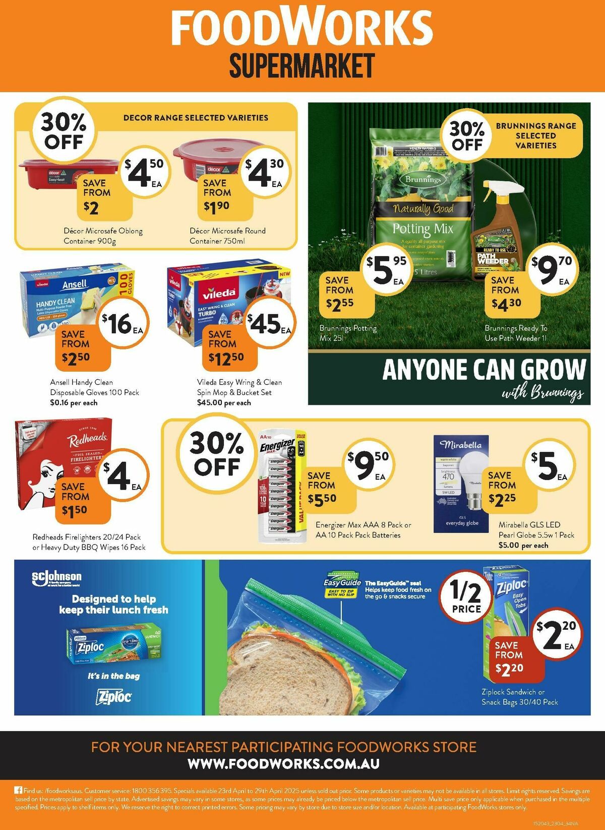 FoodWorks Supermarket Catalogues from 23 April