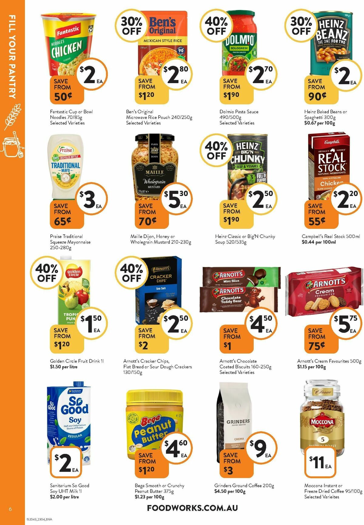 FoodWorks Catalogues from 23 April