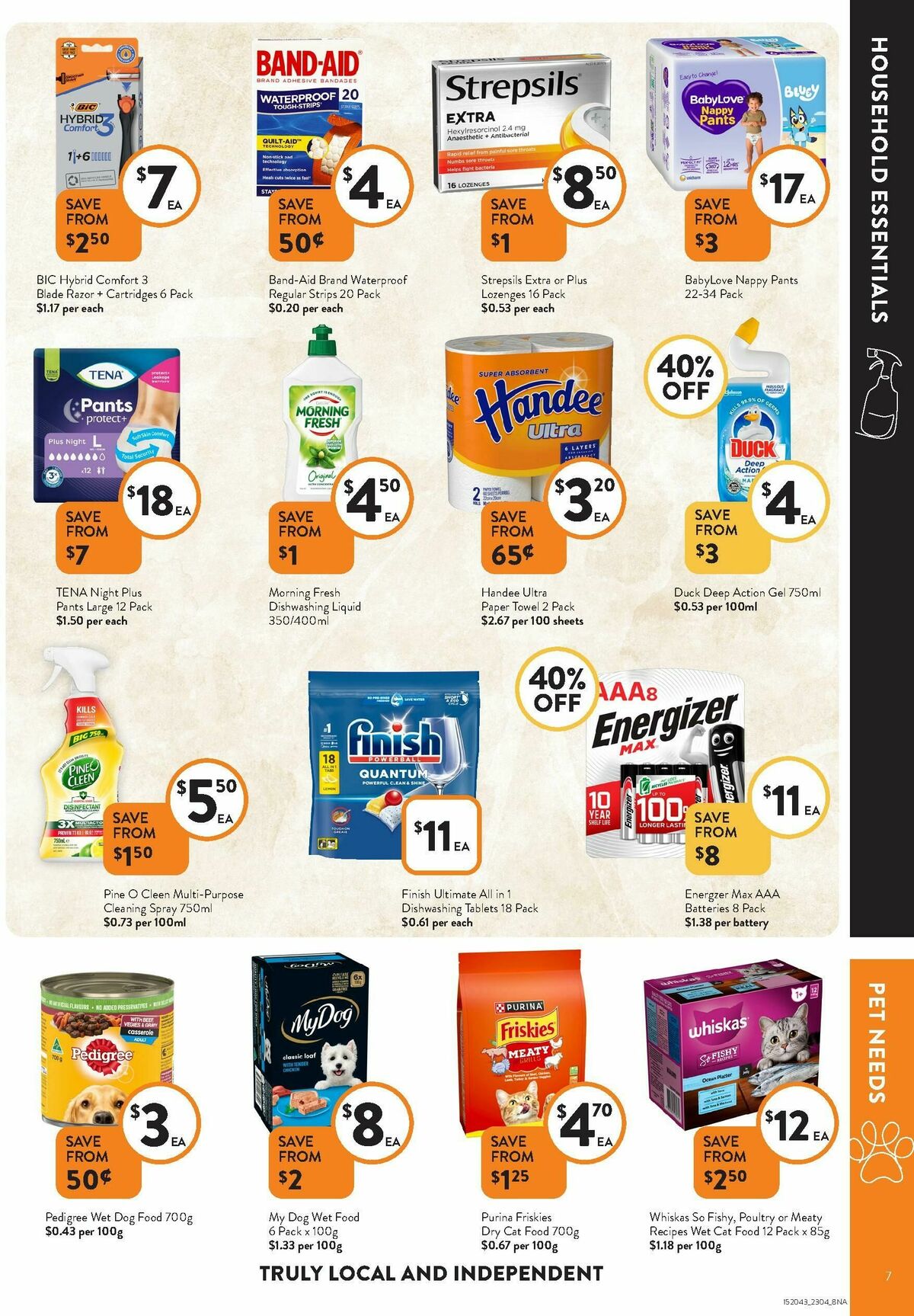 FoodWorks Catalogues from 23 April